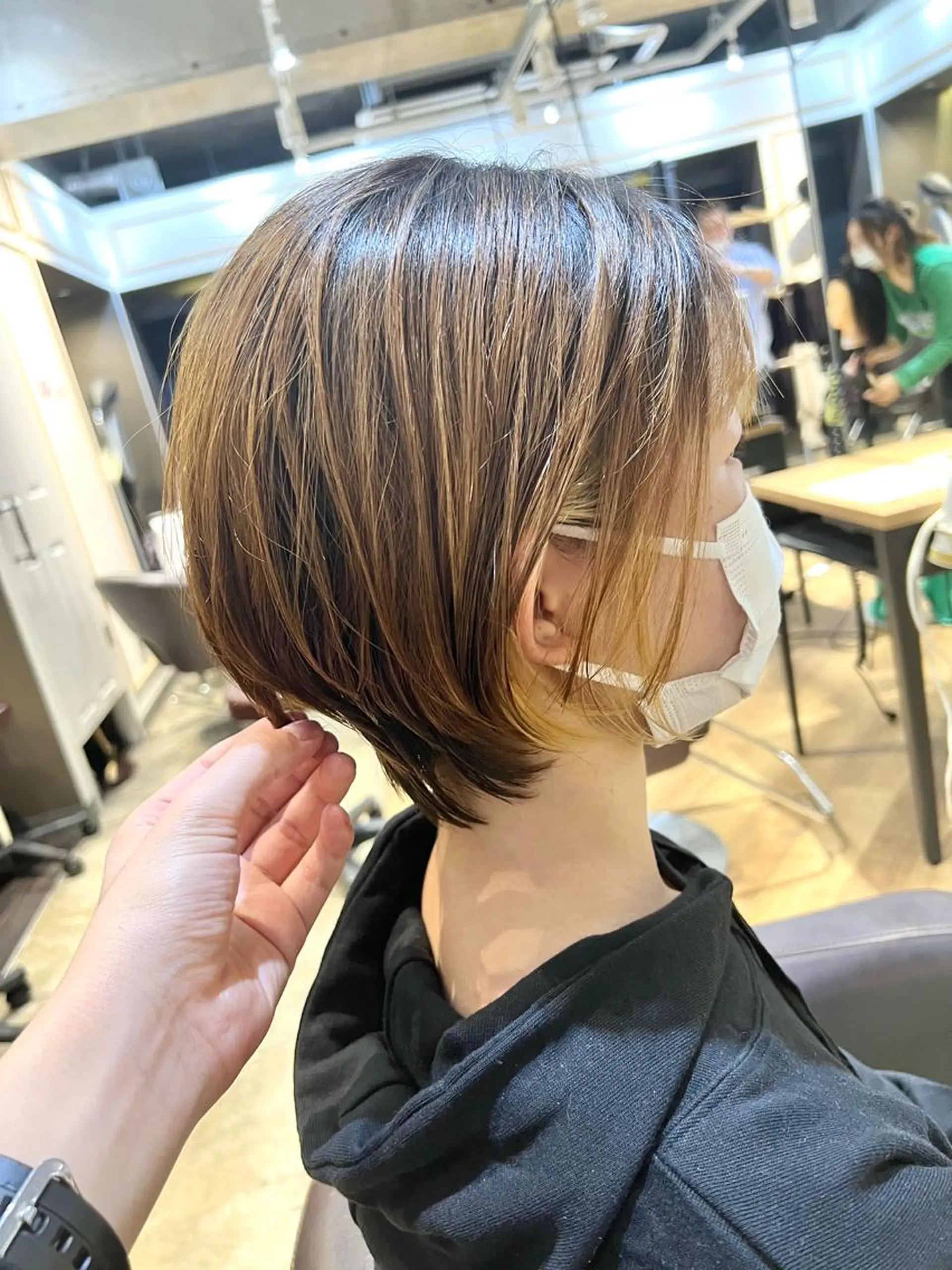 ショート ショートヘア RIGO hair所属・トクシ ーのヘアスタイル