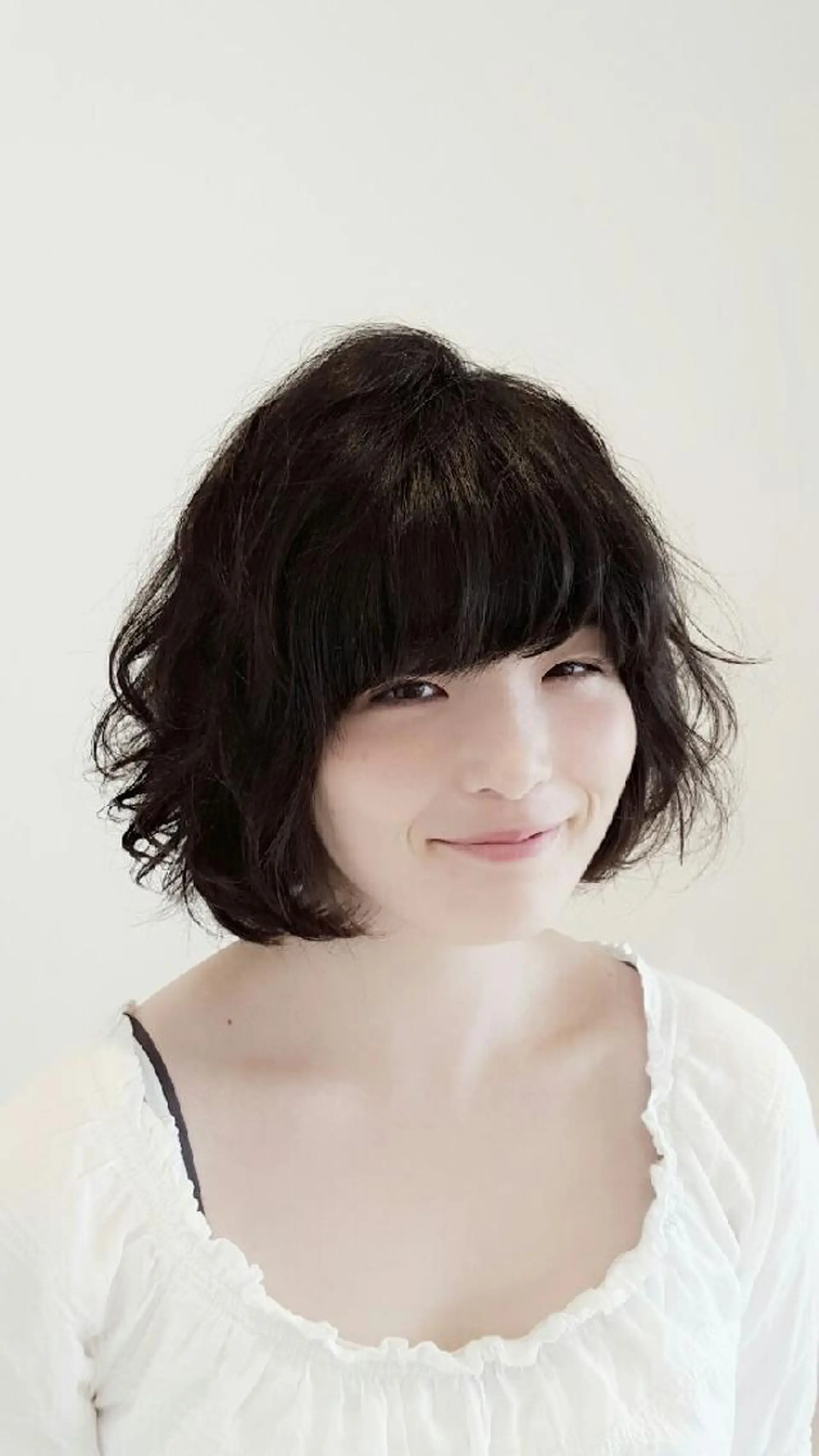 ショート パーマ ボブ カット パーマ トリートメント 中村 光樹のヘアスタイル