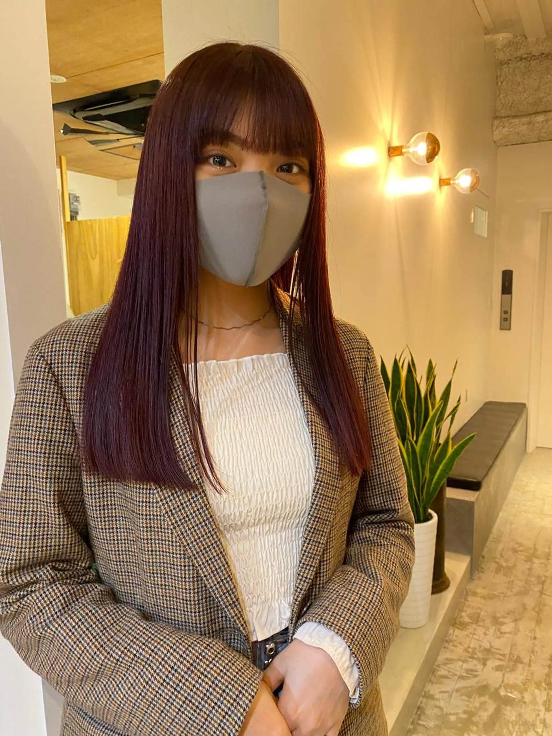 ロング カラー SALOWIN 栄3丁目店所属・砂原 ひよりのヘアスタイル