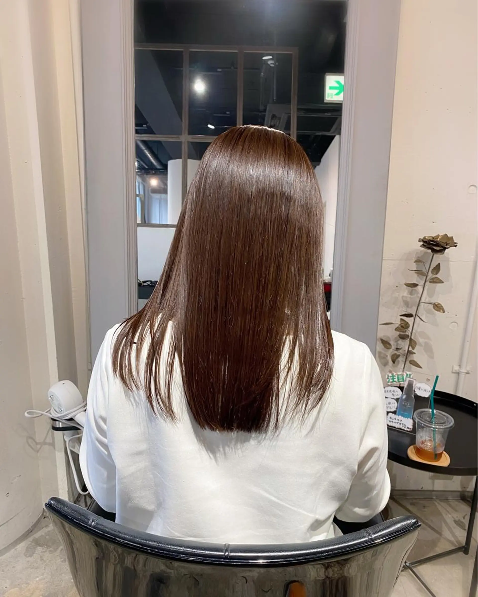 セミロング カット ヘアカラー トリートメント ✨日本1の艶髪✨ 佐藤 翔太のヘアスタイル