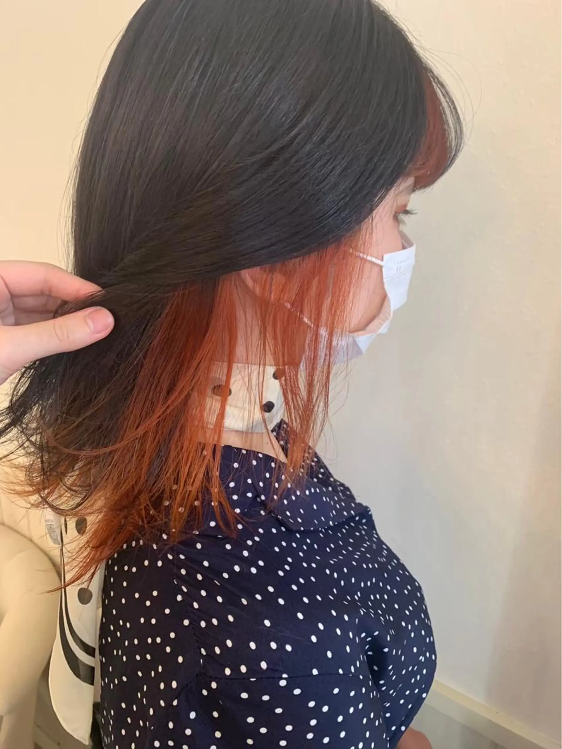 カラー ヘアカラー 須藤 向日葵のヘアスタイル