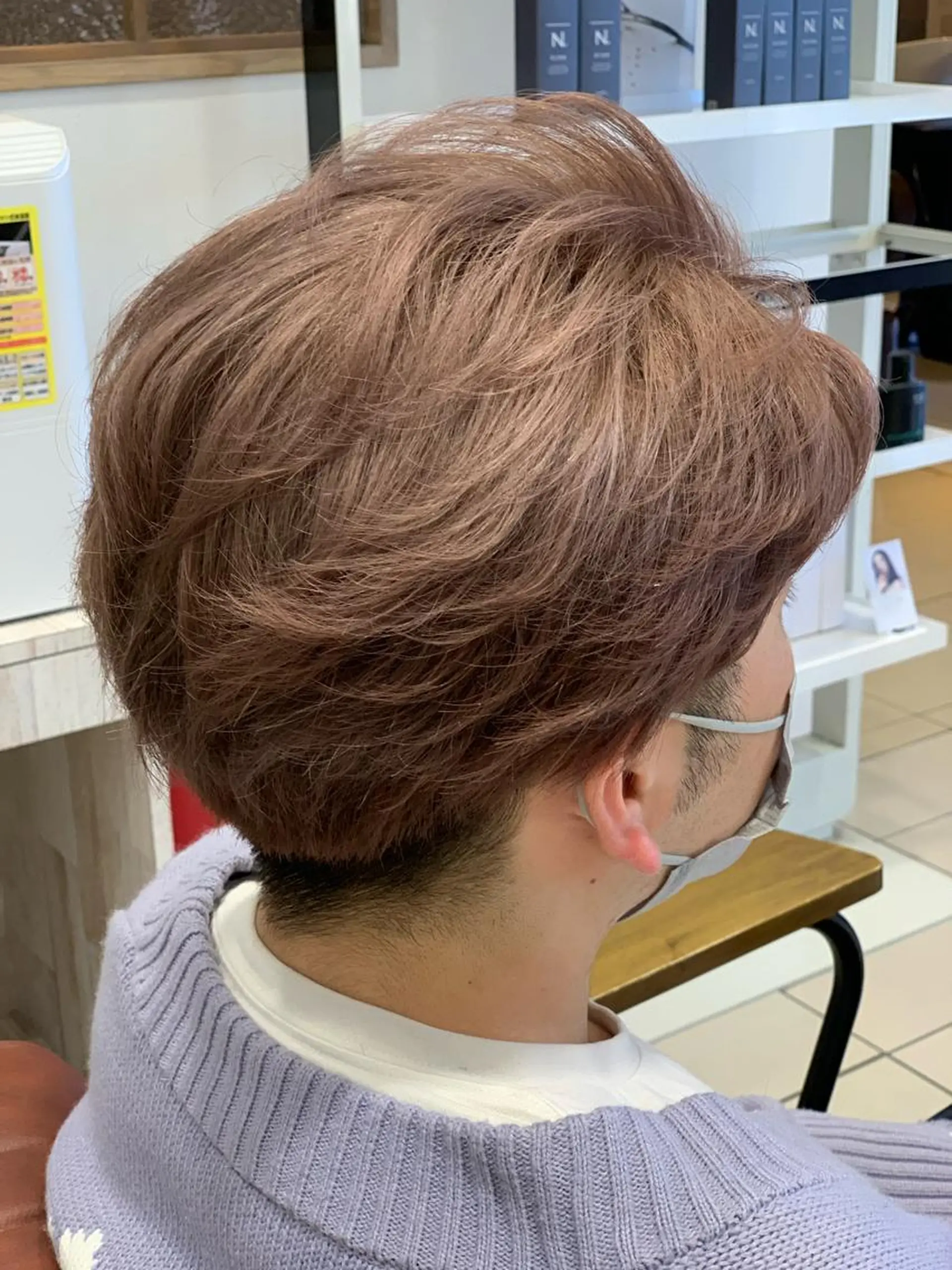 ショート カラー カット ヘアカラー 髪質改善カラーリスト /根本雄貴のヘアスタイル