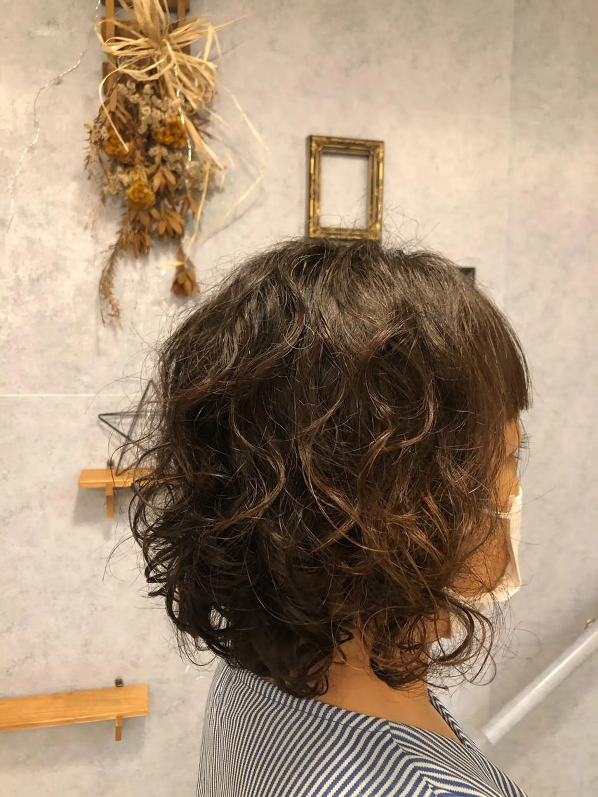 ショート パーマ 本多 美羽のヘアスタイル