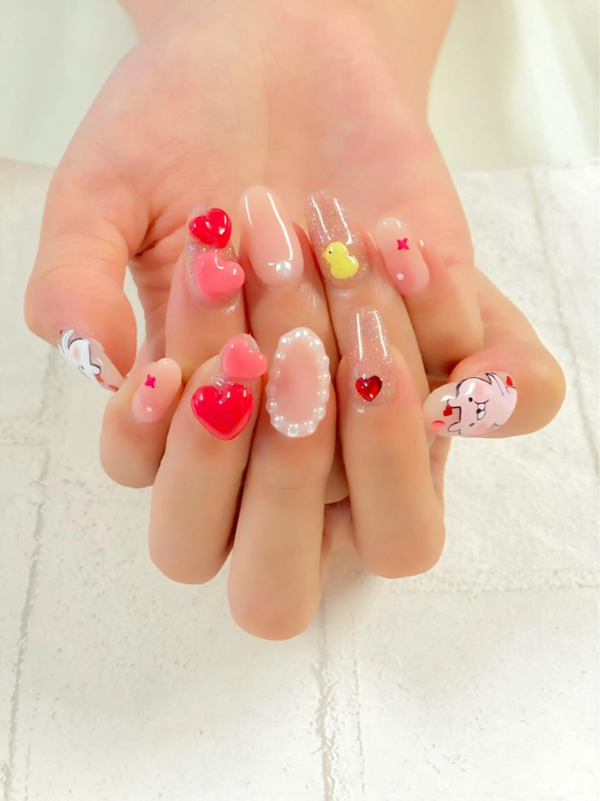 カラー ネイル アートネイル KIREIE NAILSのネイルデザイン
