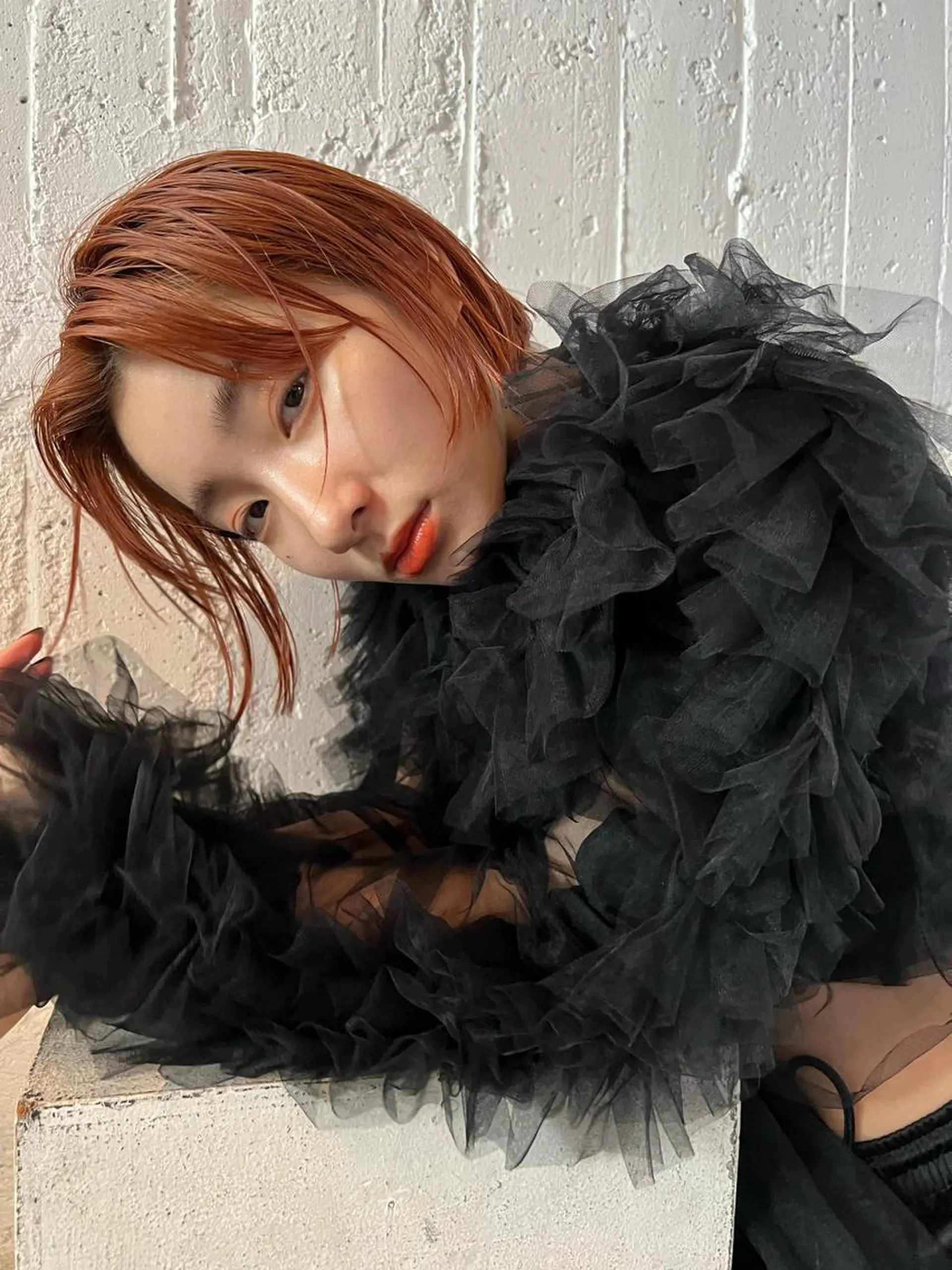 ショート カラー パーマ ヘアアレンジ カット トリートメント レイヤー/ 透明感カラー/マドカのヘアスタイル