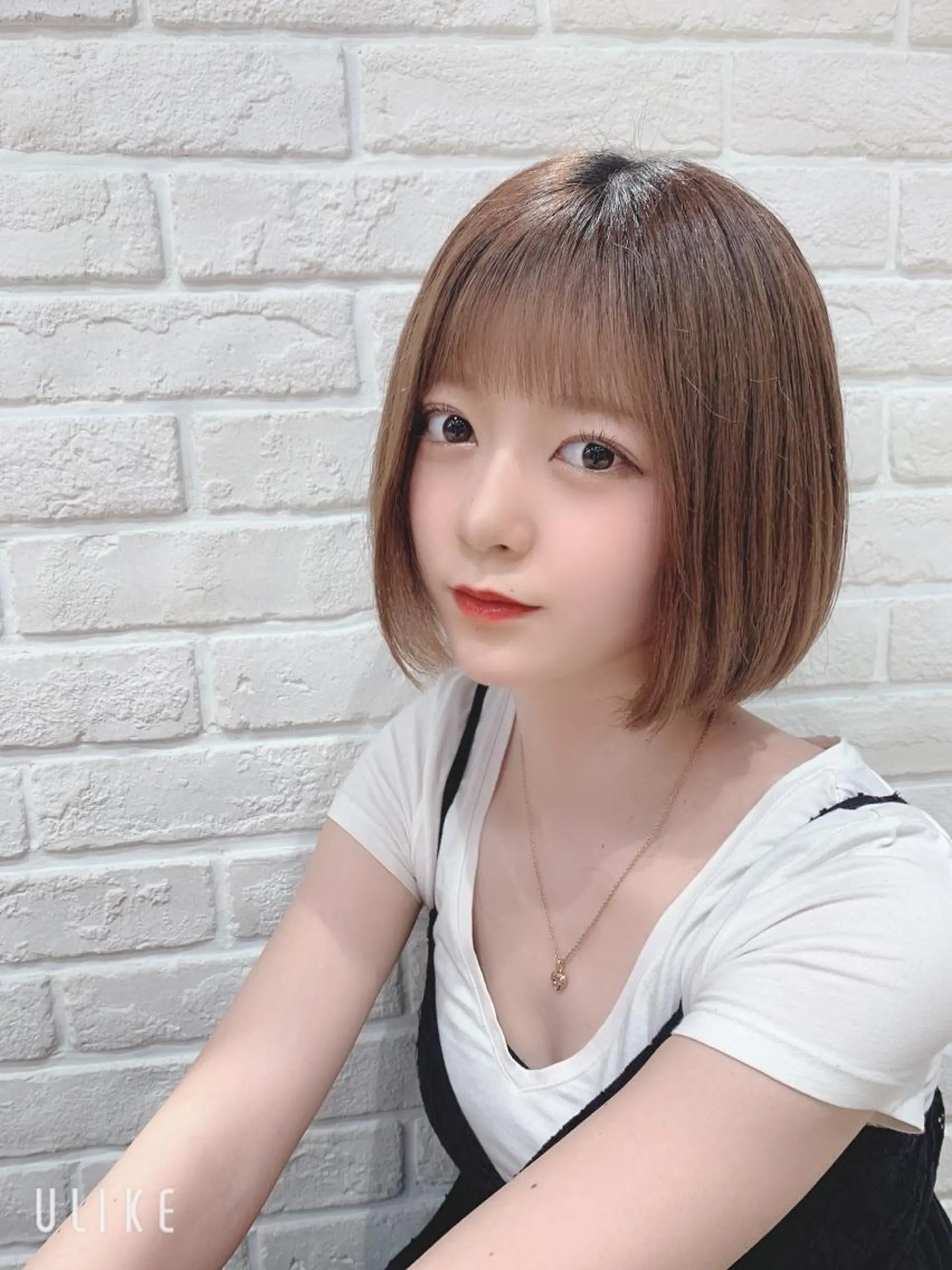 ショート カラー カット ヘアカラー なりたいが叶う ながしまじゅんきのヘアスタイル