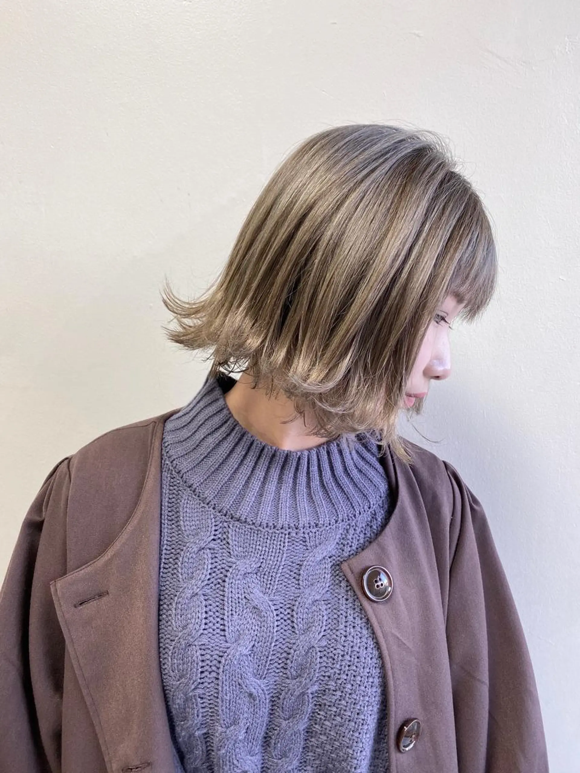 ショート カラー カット ヘアカラー hair &eye LAWE.店長のヘアスタイル