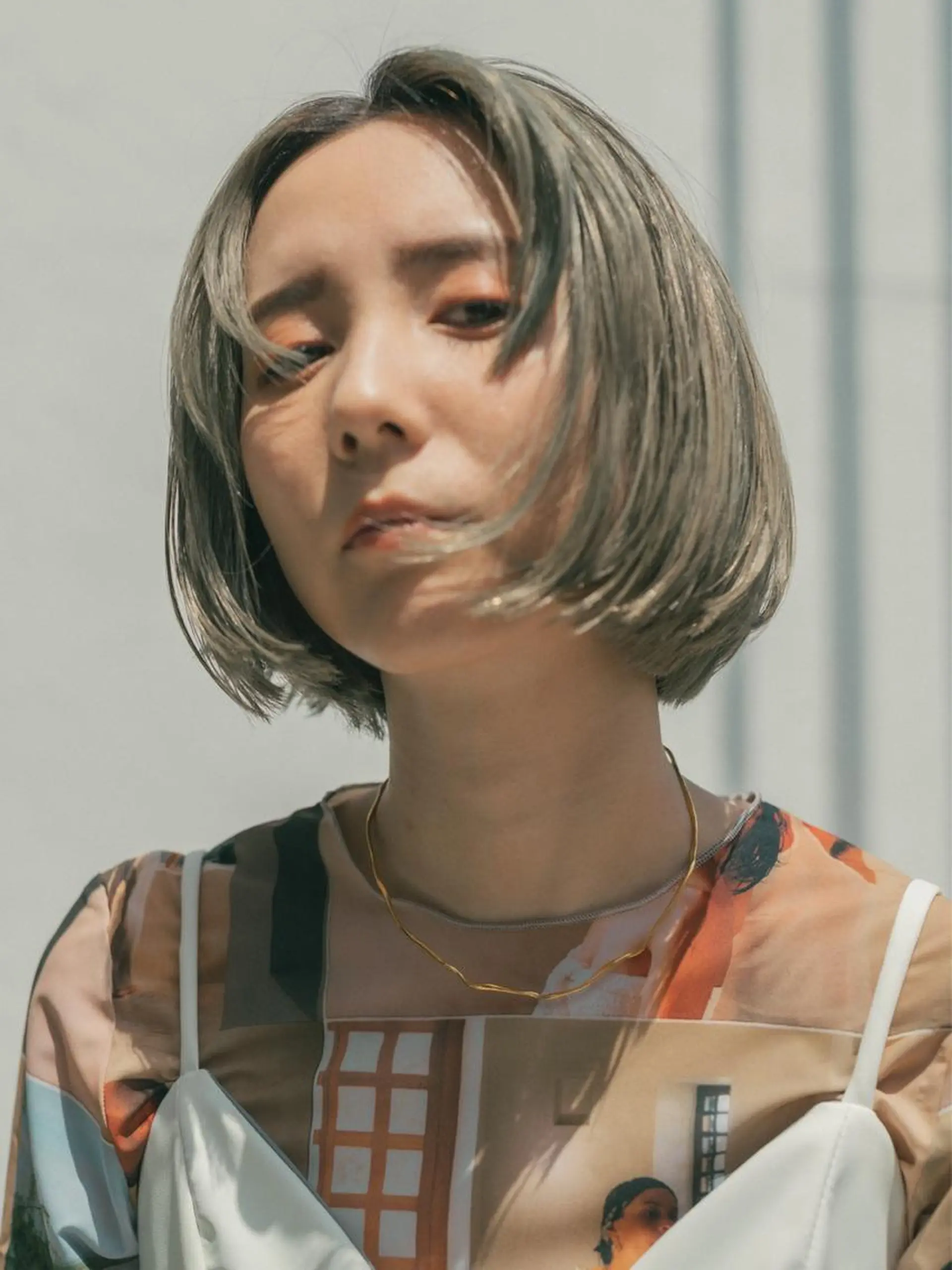 ショート ボブ レイヤーカット 🎀ハイトーン/レイ ヤー/Reina🎀のヘアスタイル