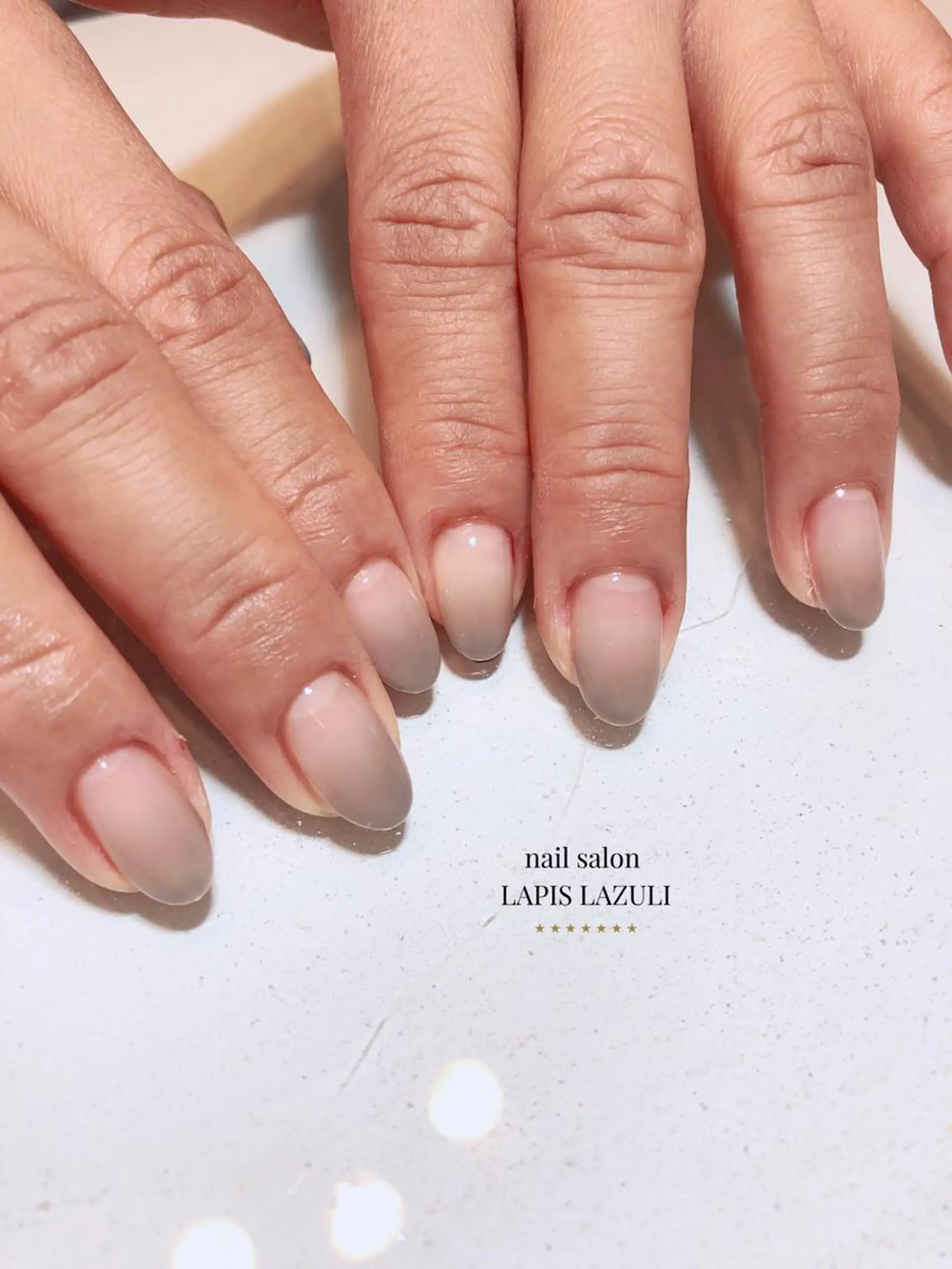 ネイル ハンドネイル nail salon ラピスラズリのネイルデザイン