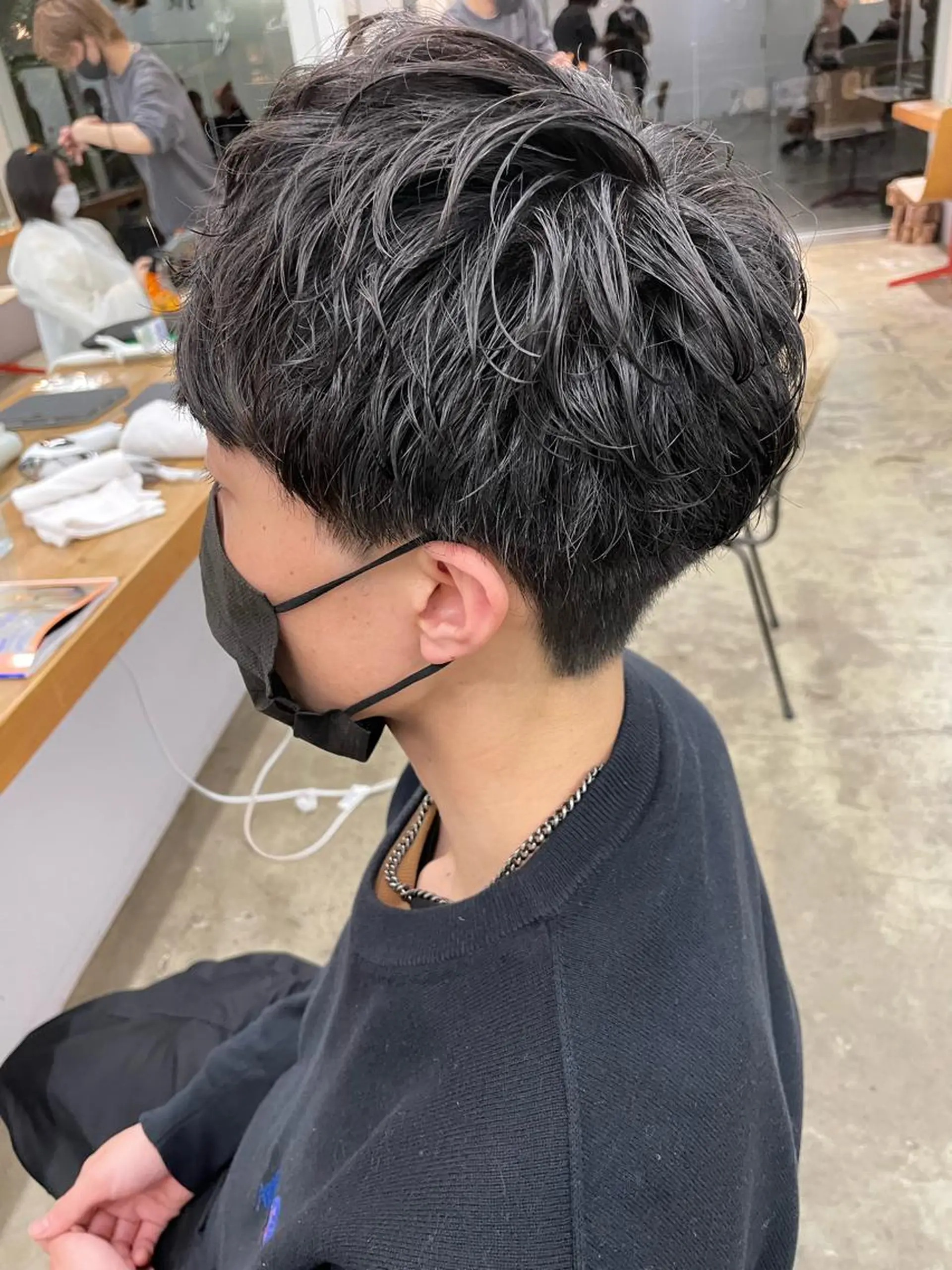 ショート メンズ 岬 弘人のヘアスタイル