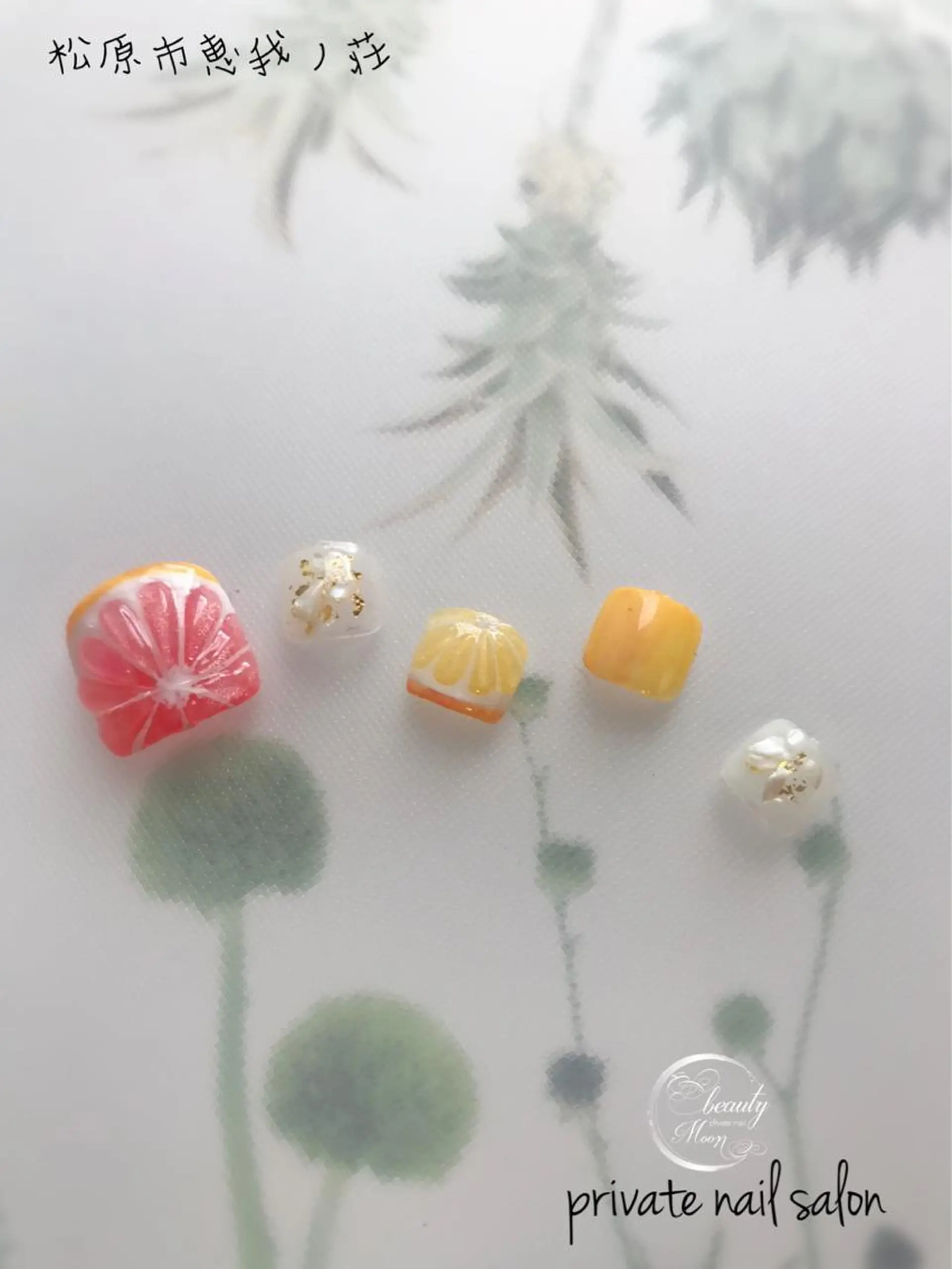 ネイル フットネイル ジェルネイル パラジェル beauty ☪︎moonのネイルデザイン