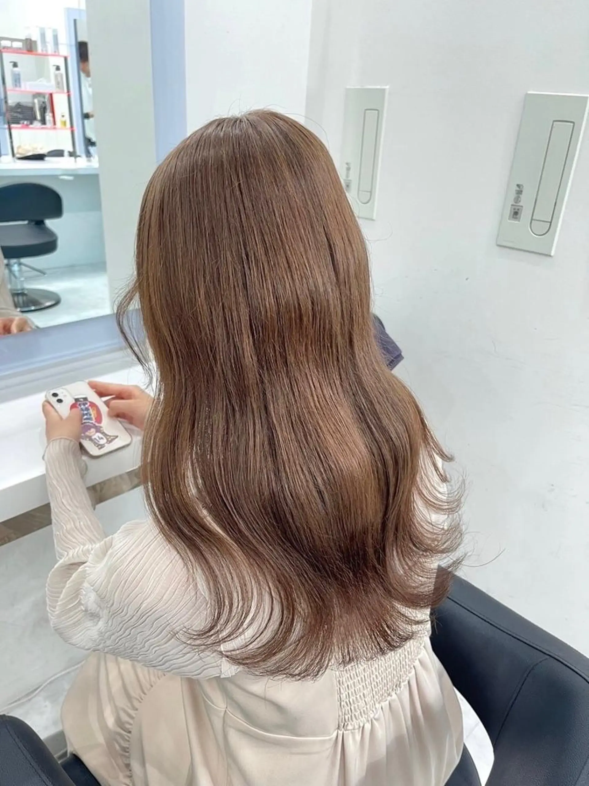 カラー 期間限定🪞 似合わせベージュ🧸のヘアスタイル