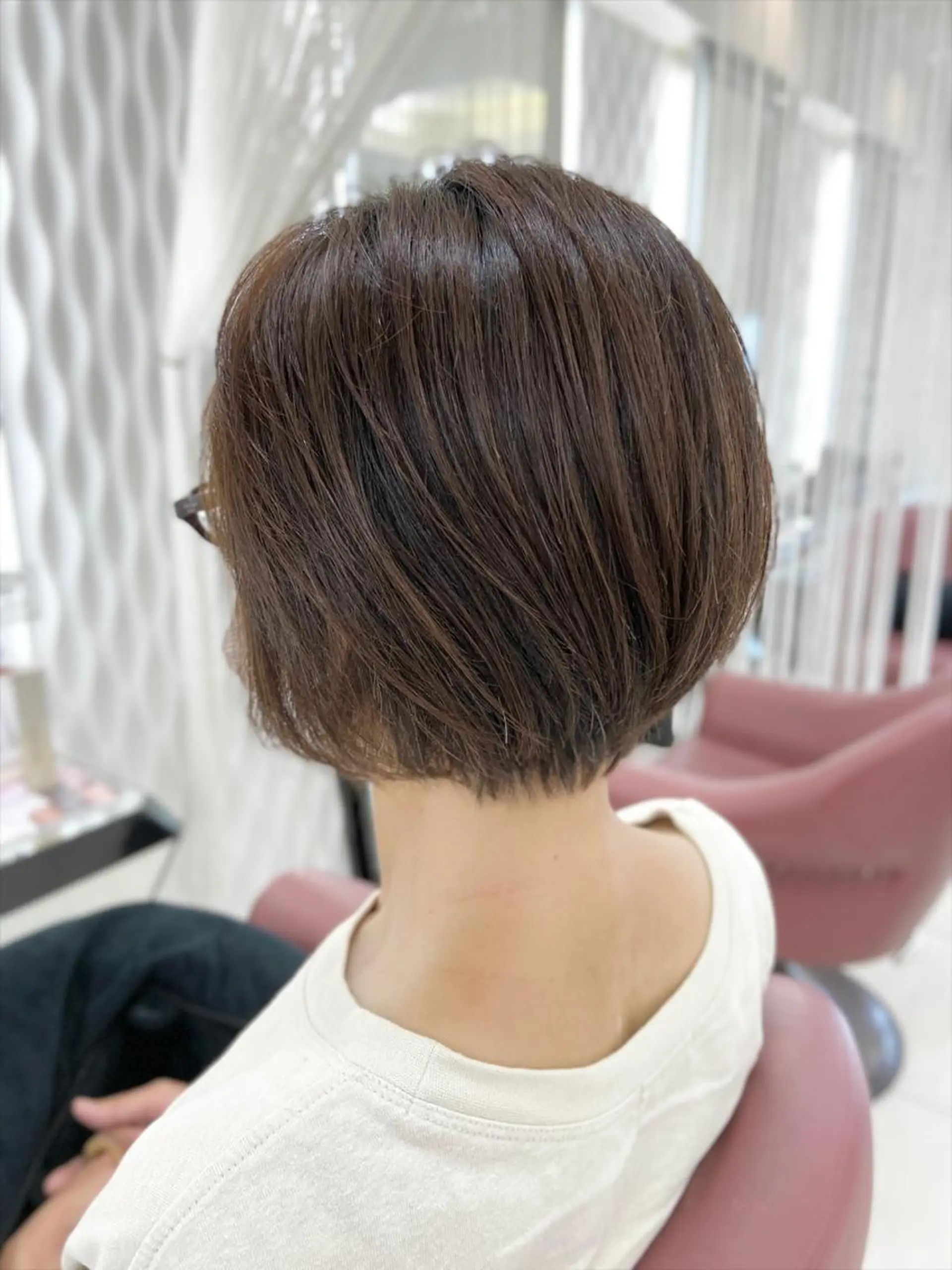 ショート カット ヘアカラー トリートメント 【髪質改善×カラー】 QUALIS沓掛貴浩のヘアスタイル