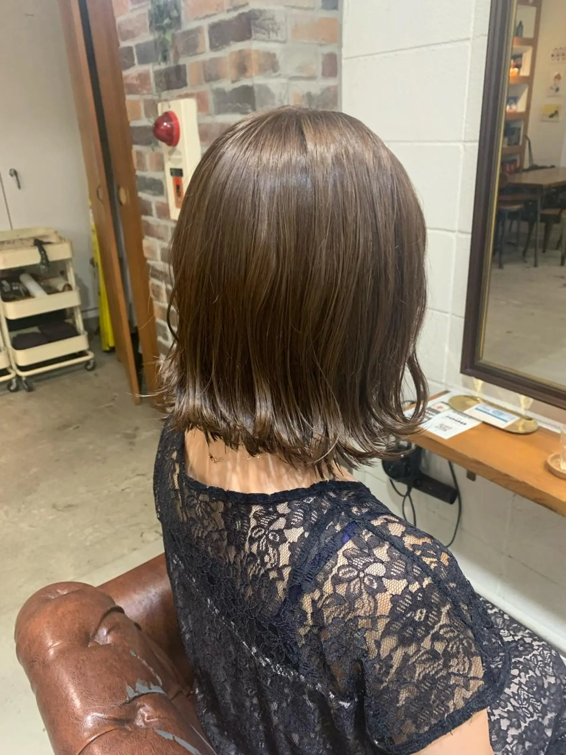 ミディアム カラー ショート🌼パーマ 本間正子のヘアスタイル