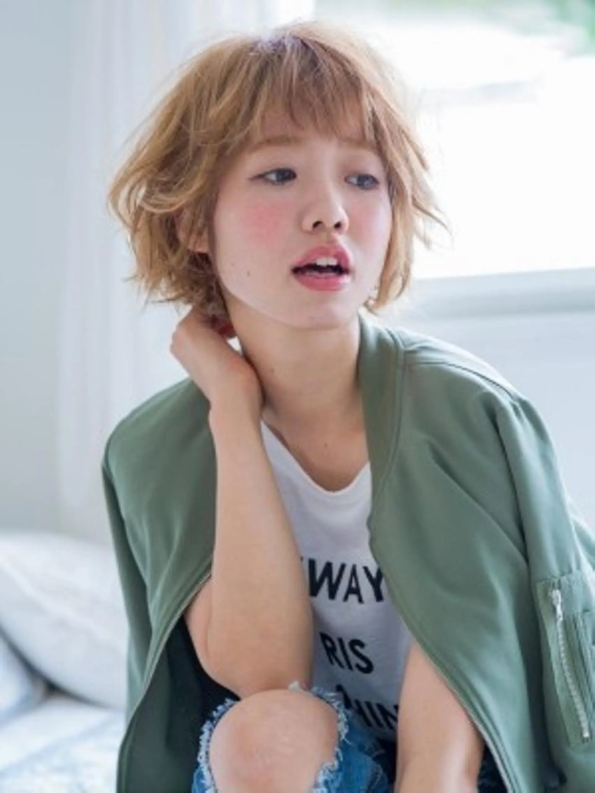 ショート ✨サイエンスアクア✨ 久保のヘアスタイル
