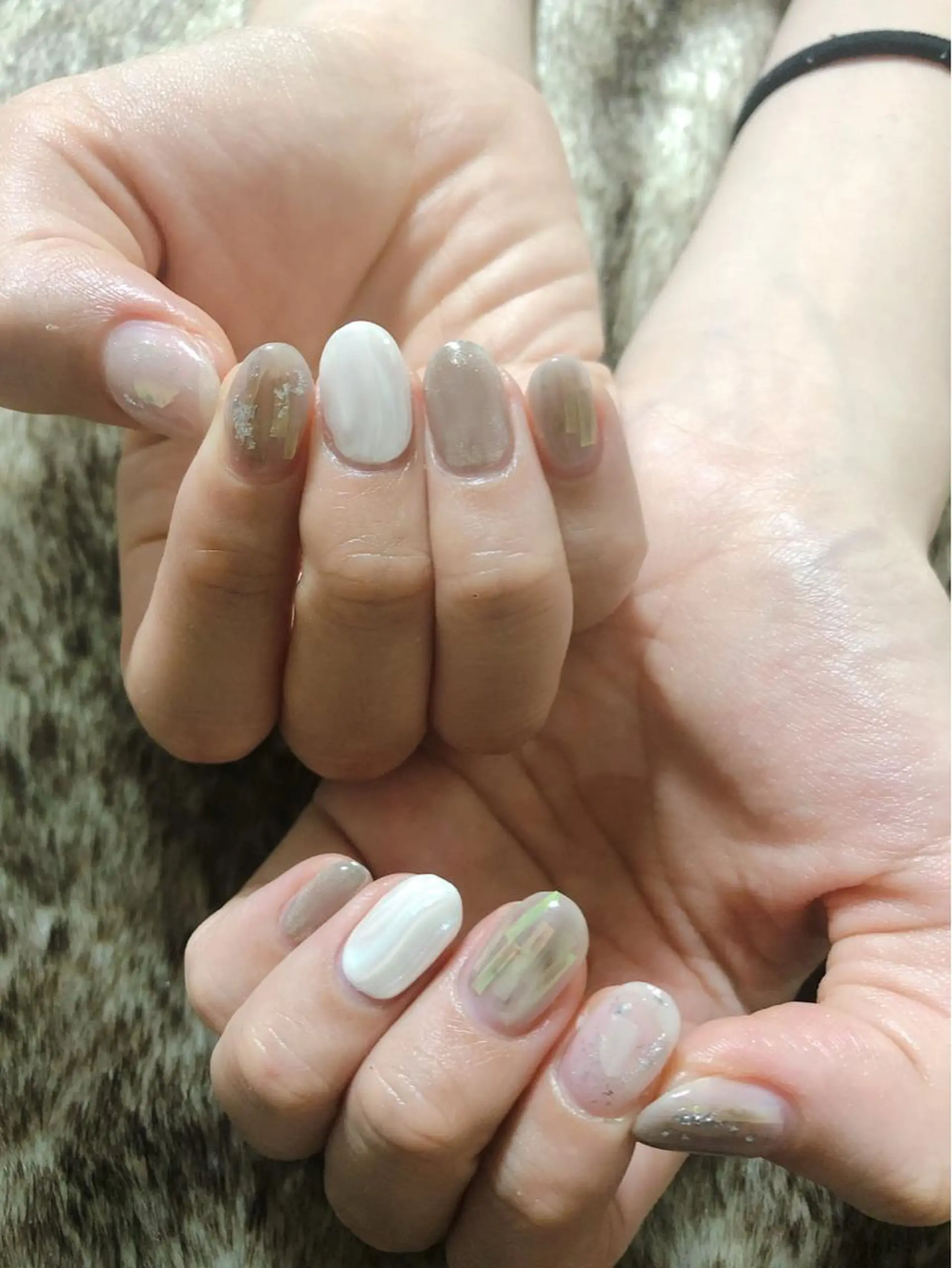 ネイル ニュアンスネイル kiki nail 二子玉川のネイルデザイン