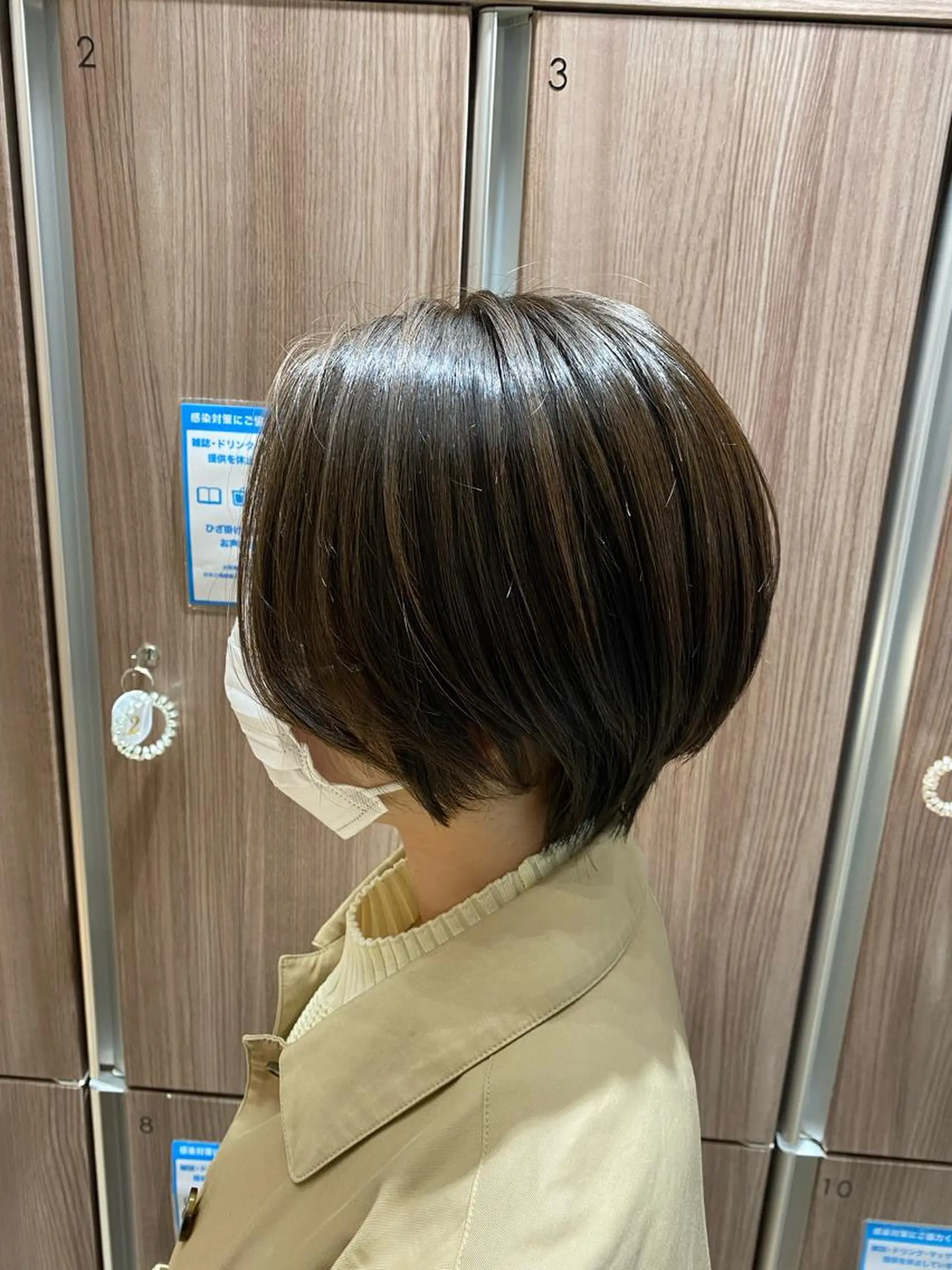 ショート カット 佐々木 拓海のヘアスタイル