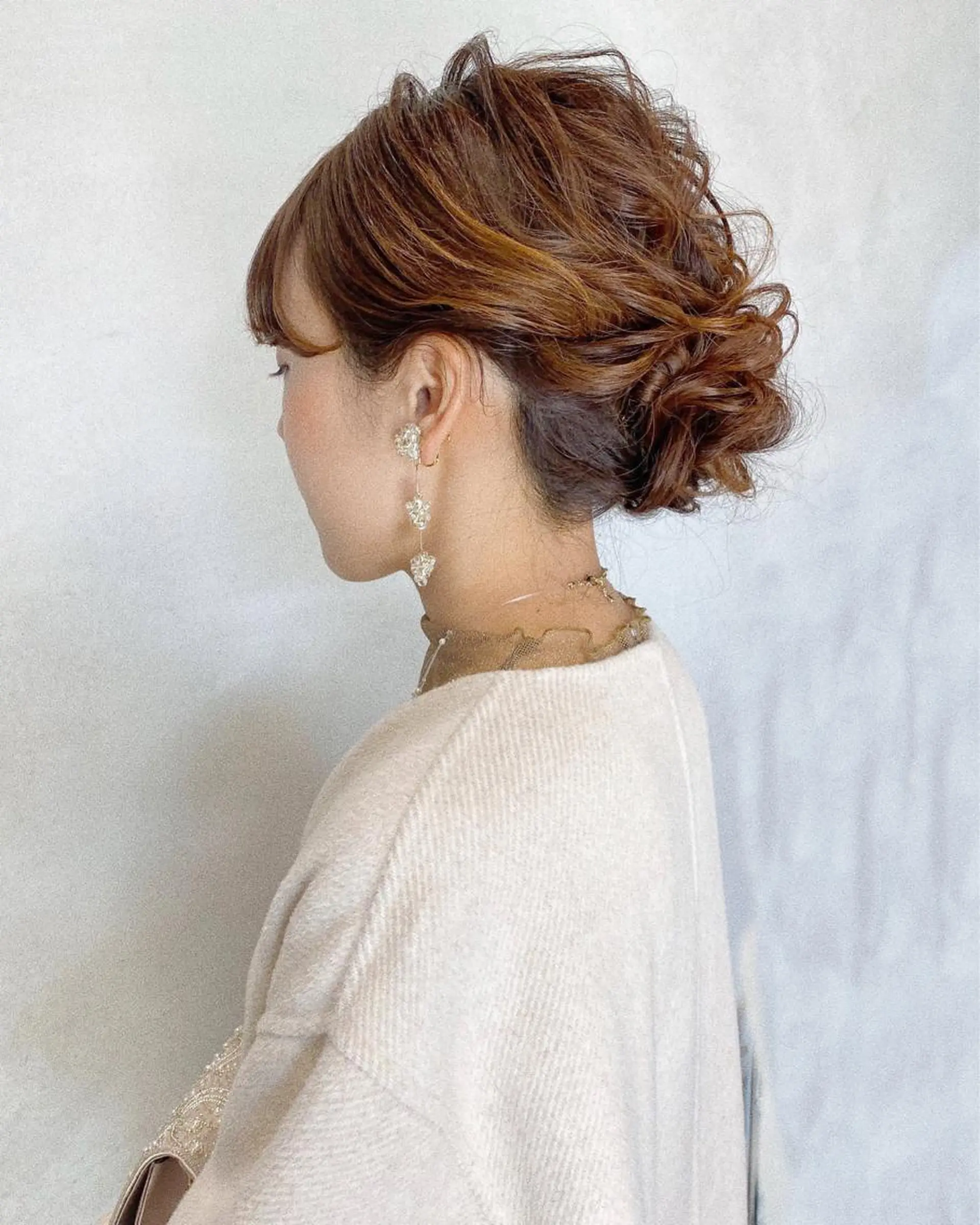 ロング ヘアアレンジ FIORE hair design所属・山根 奈緒のマツエク・マツパデザイン