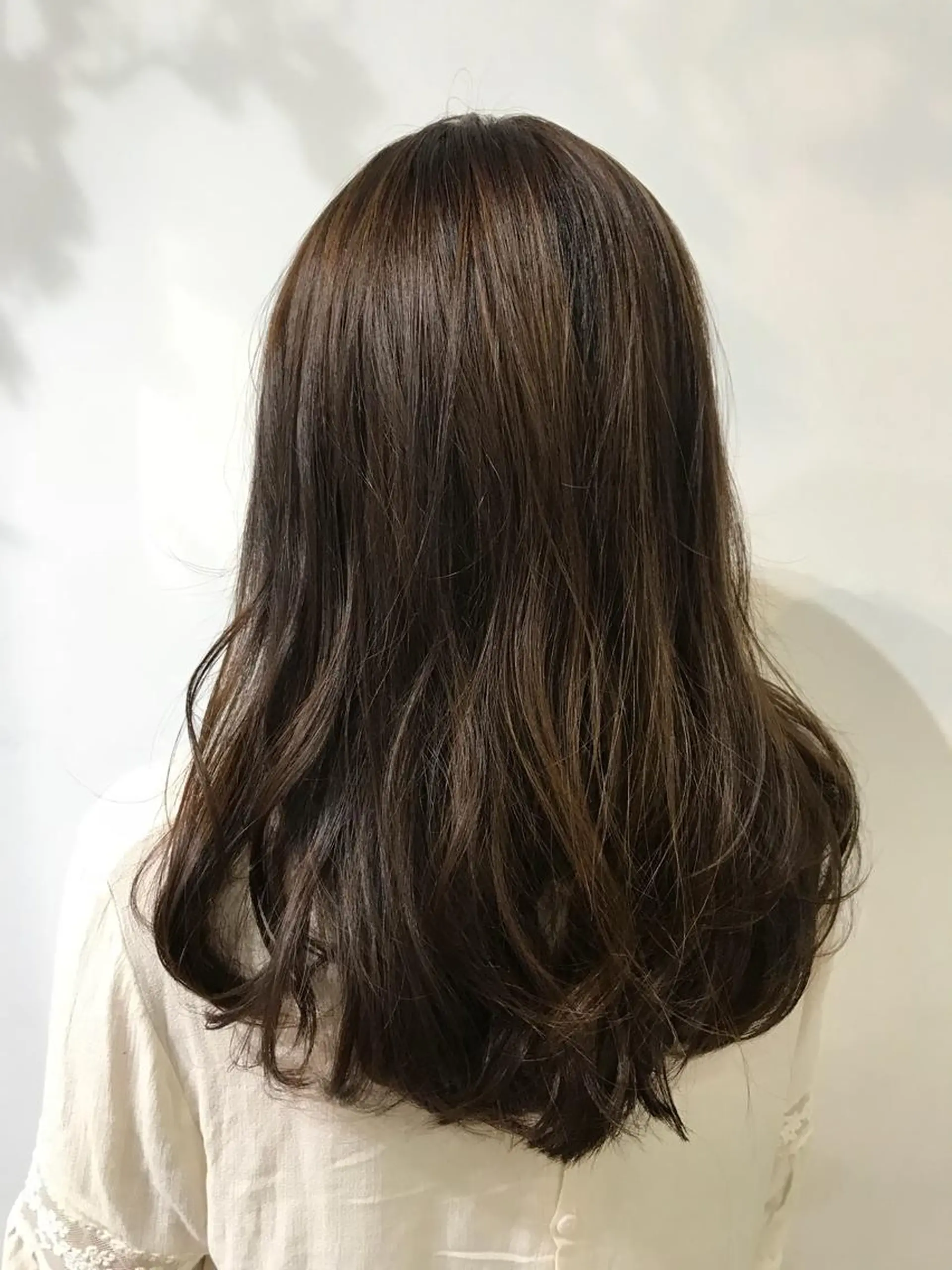 ロング カラー いけだ ひかり ハイライトくびれヘアのヘアスタイル