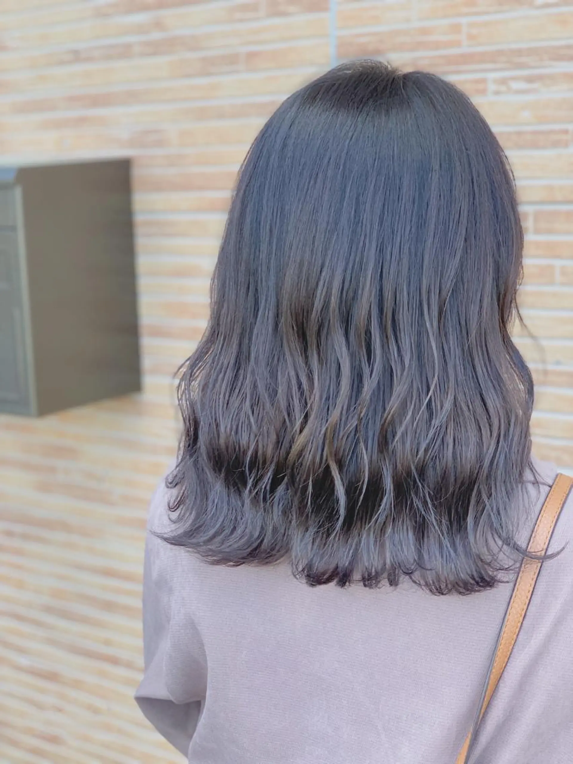 セミロング アッシュ ank classic hair【アンククラシックヘアー】所属・ハイライト職人撮影 モデル募集！齋藤祐哉のヘアスタイル