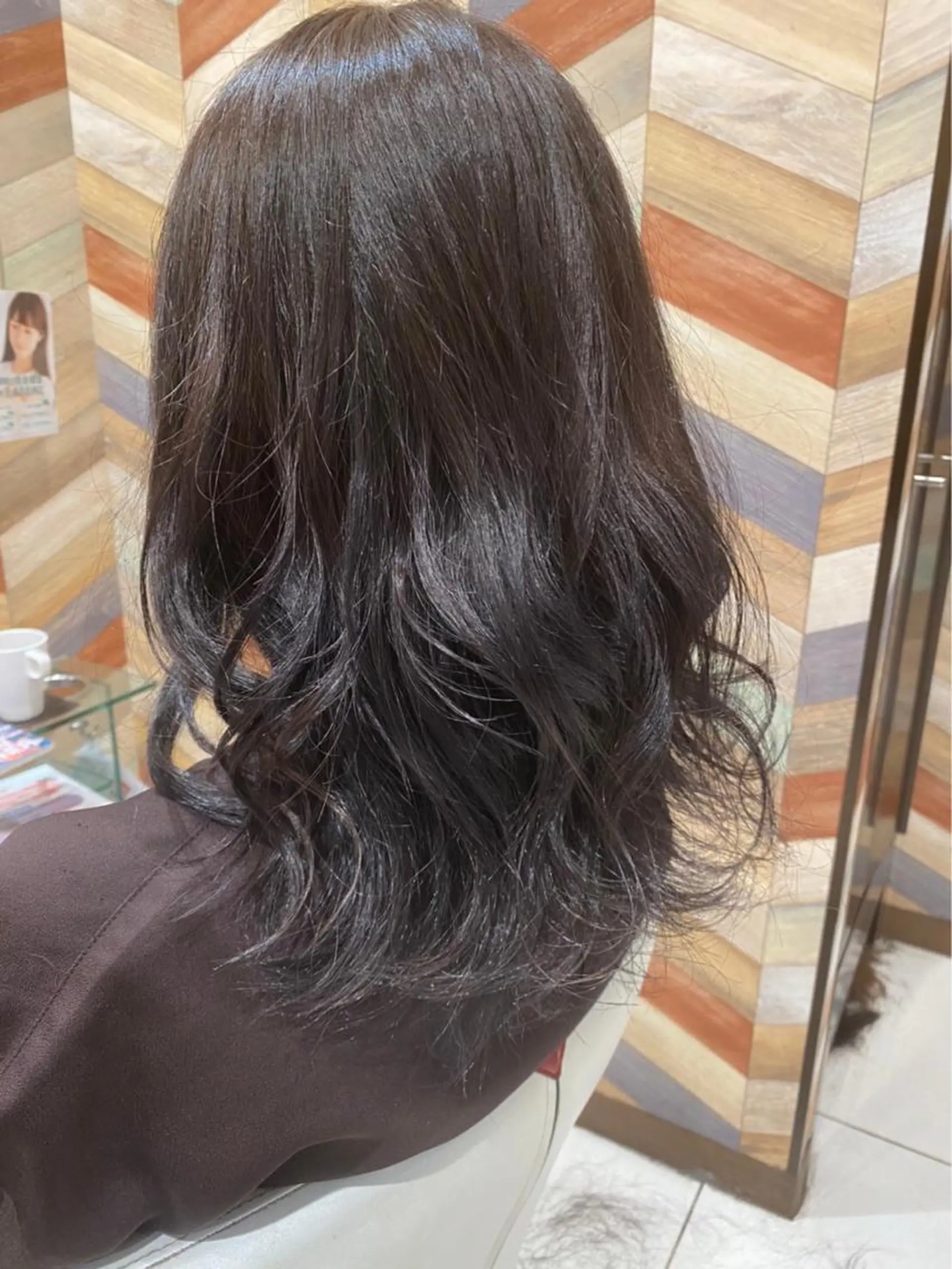 ロング 中島 稔のヘアスタイル