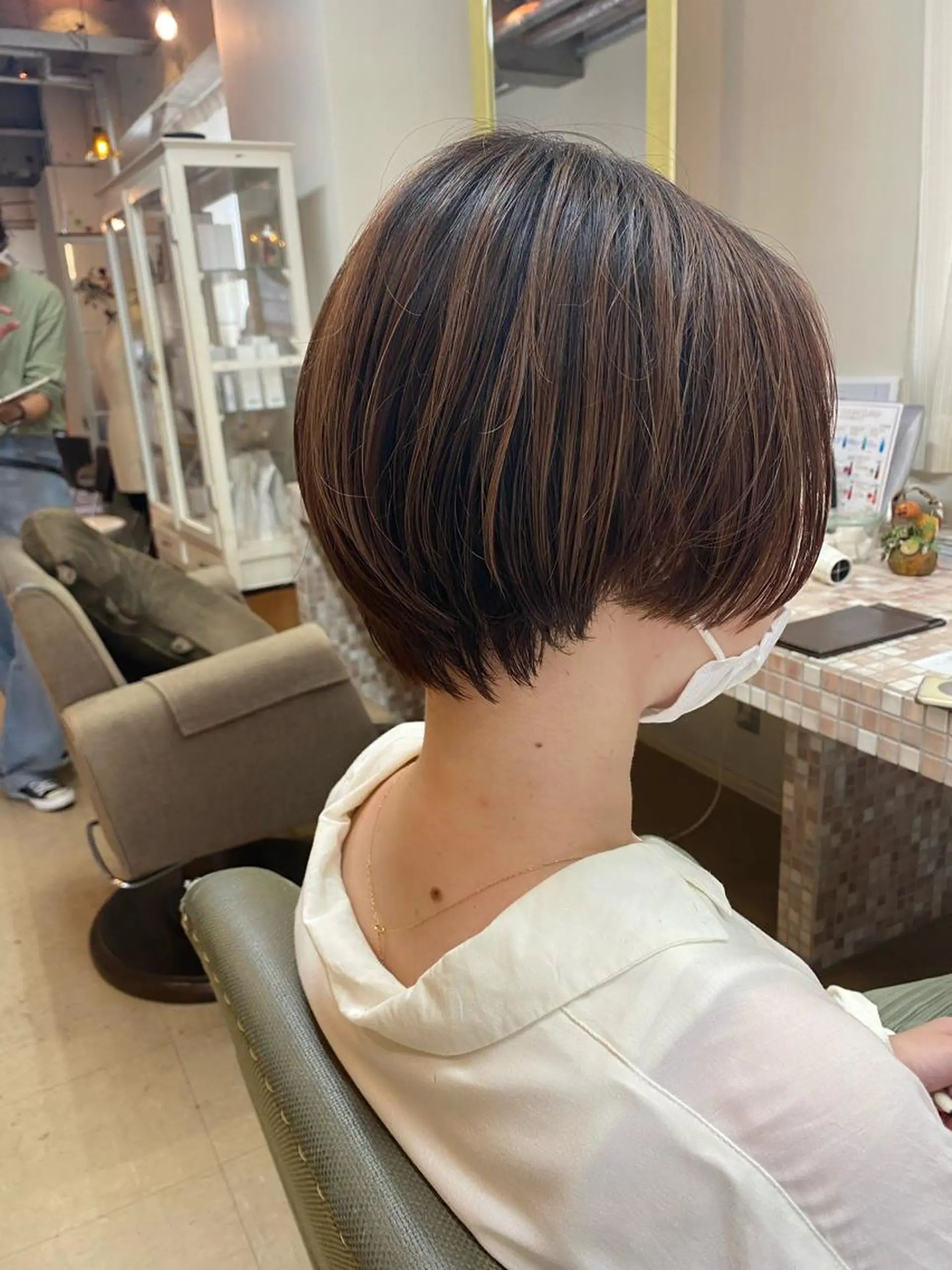 ショート 小日向 沙織のヘアスタイル