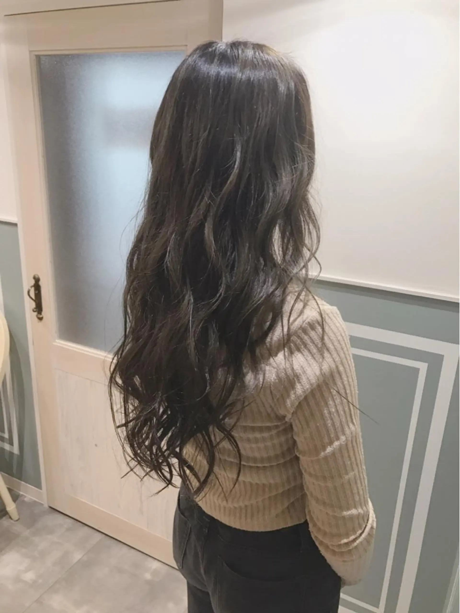 ロング カラー ヤマナカ エリカのヘアスタイル