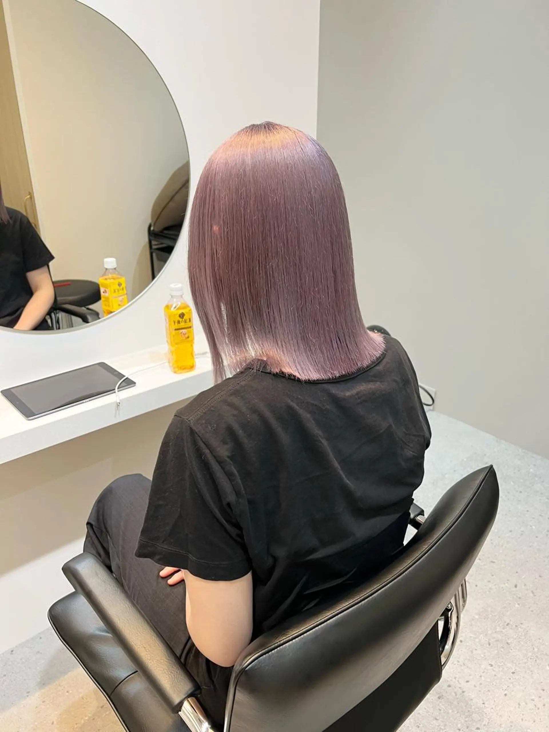 ショート カラー バレイヤージュ ブリーチ 抜きっぱなしブロンド ブロンド ケアブリーチ Via officialのヘアスタイル