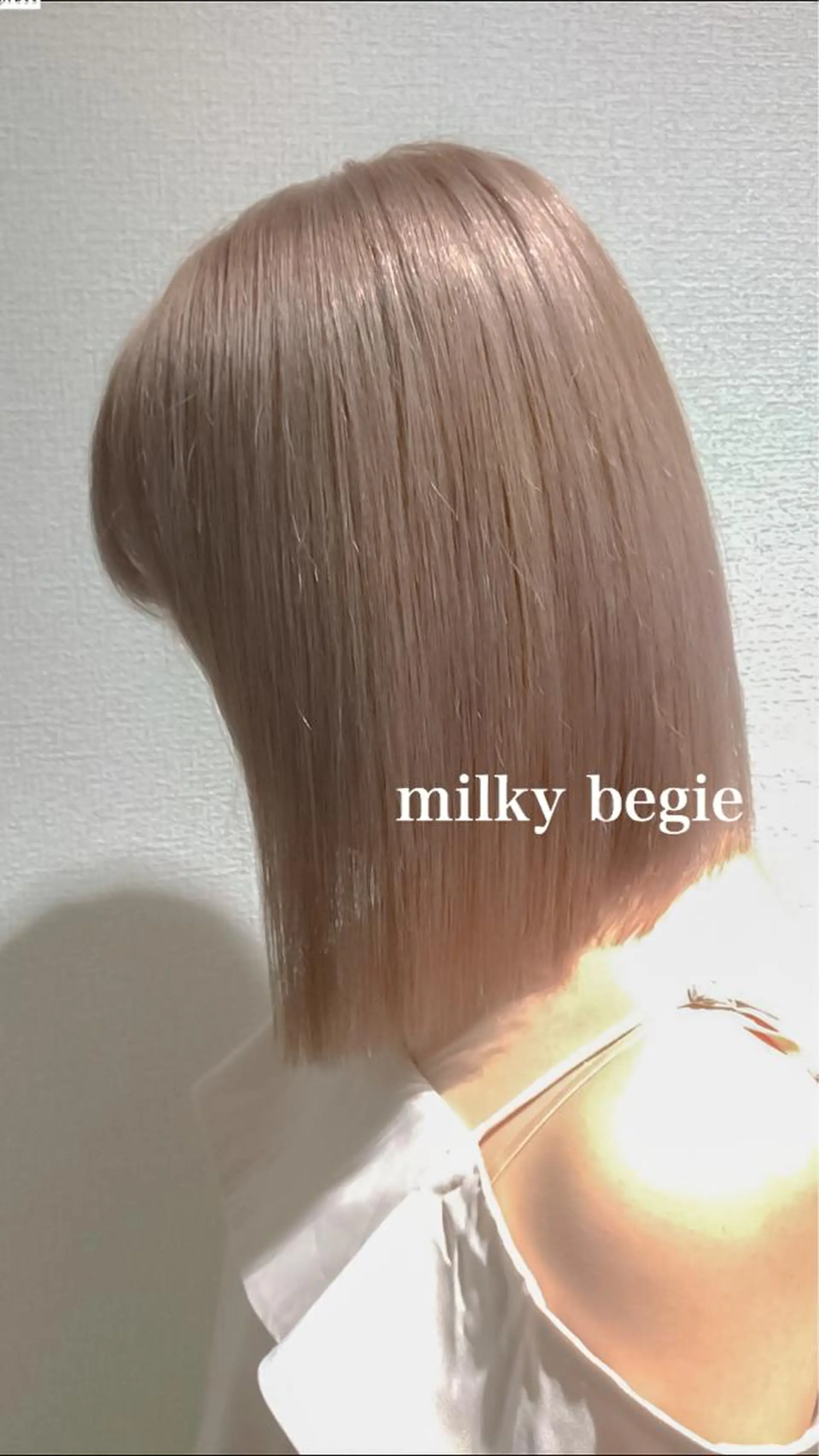 ミディアム カラー Selenehair 三条本店のヘアスタイル