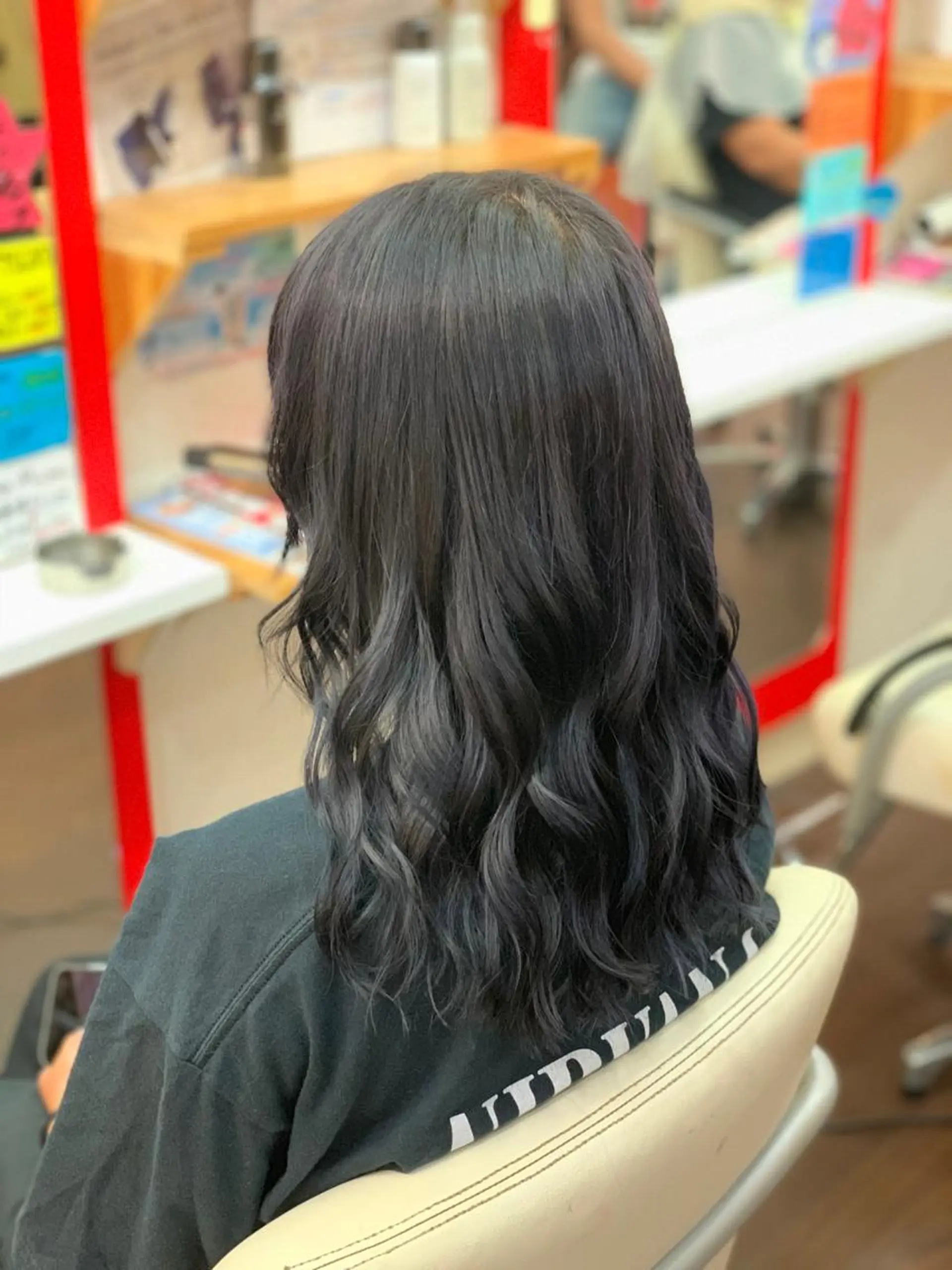 ロング カラー ヘアカラー たけい ゆうきのヘアスタイル
