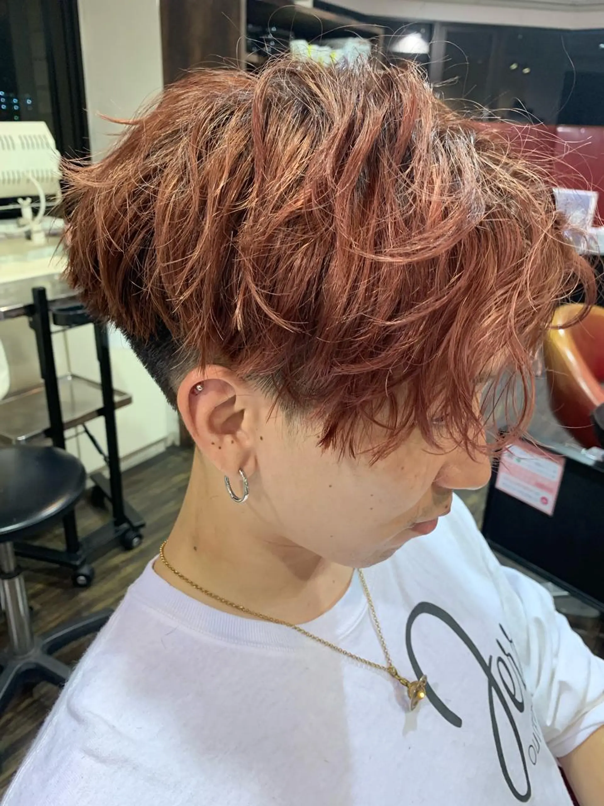 ショート カラー メンズ メンズスタイル /メンズパーマ/須藤のヘアスタイル