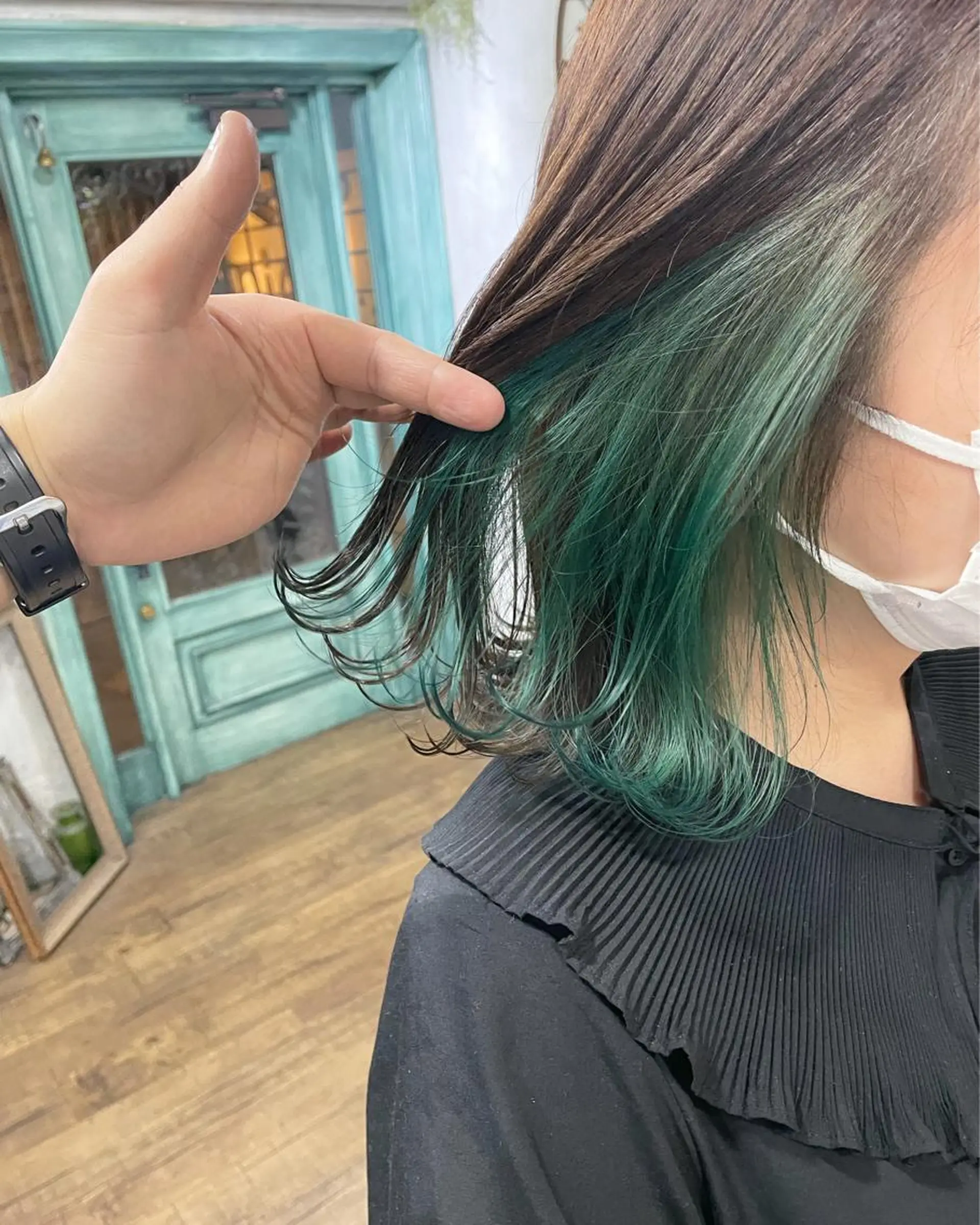 ショート カラー ヘアカラー 遠藤 拓馬のヘアスタイル