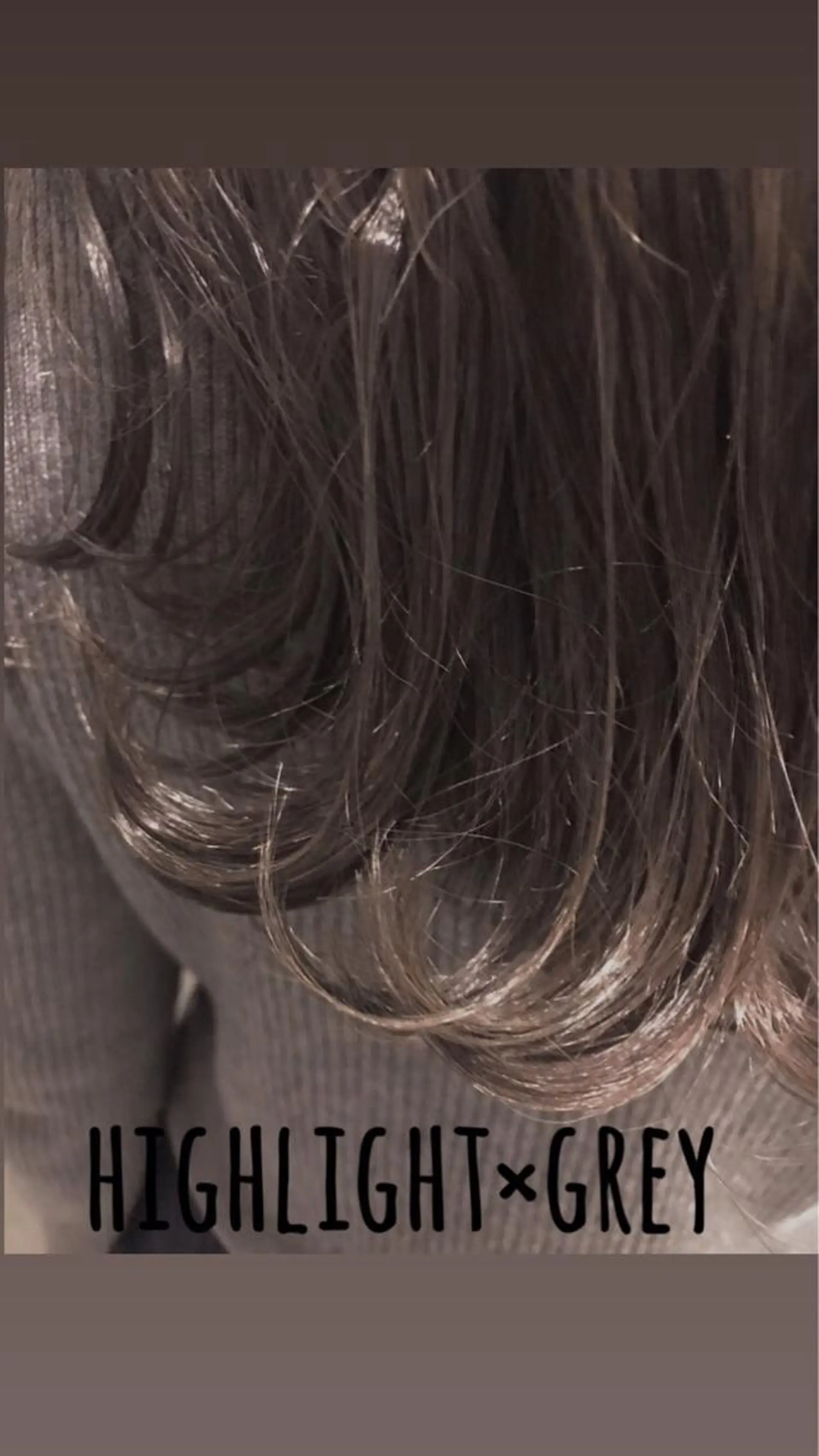 セミロング ヘアカラー ✂︎マンツーマン施術 ａｙｅ✂︎のヘアスタイル