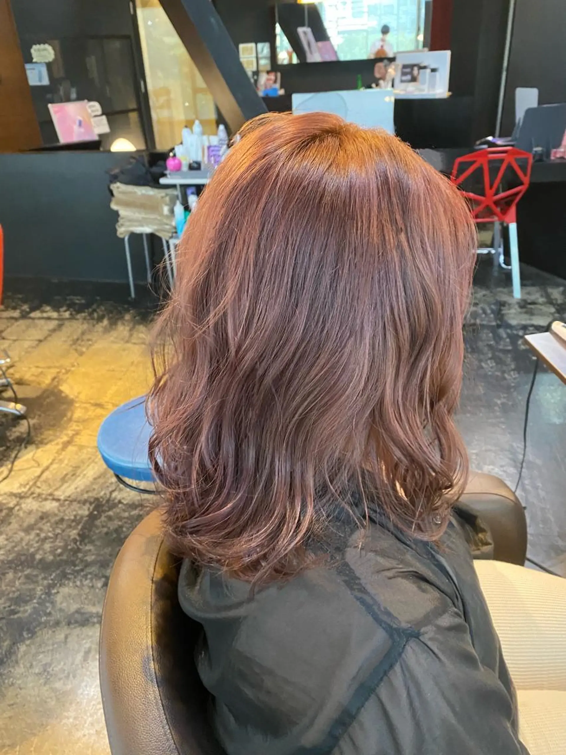 ミディアム カラー ヘアカラー トリートメント Soul eater KANATAのヘアスタイル