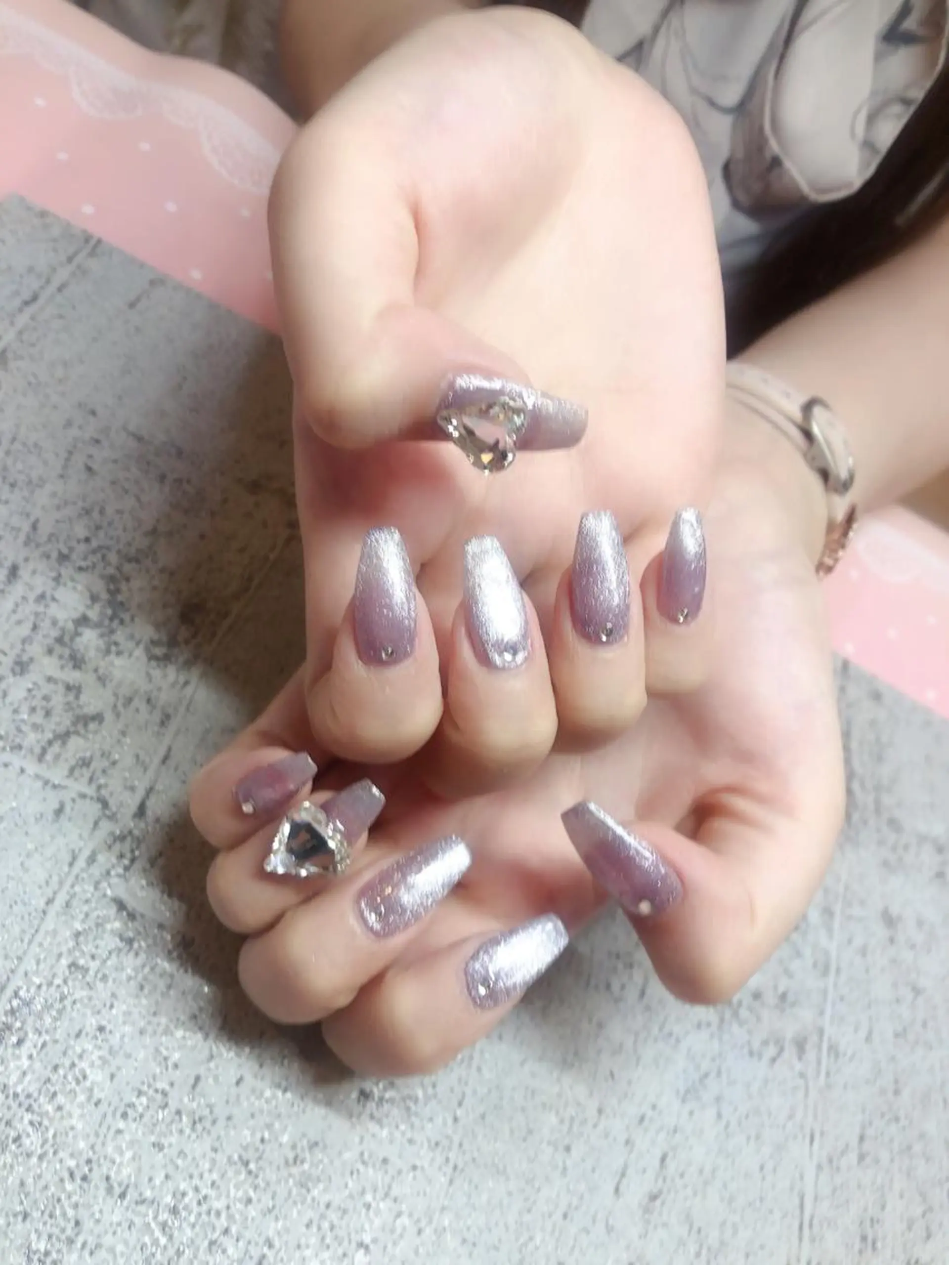 ネイル マグネットネイル Fairyフェアリーネイルサロン所属・Fairy フェアリーネイルのネイルデザイン