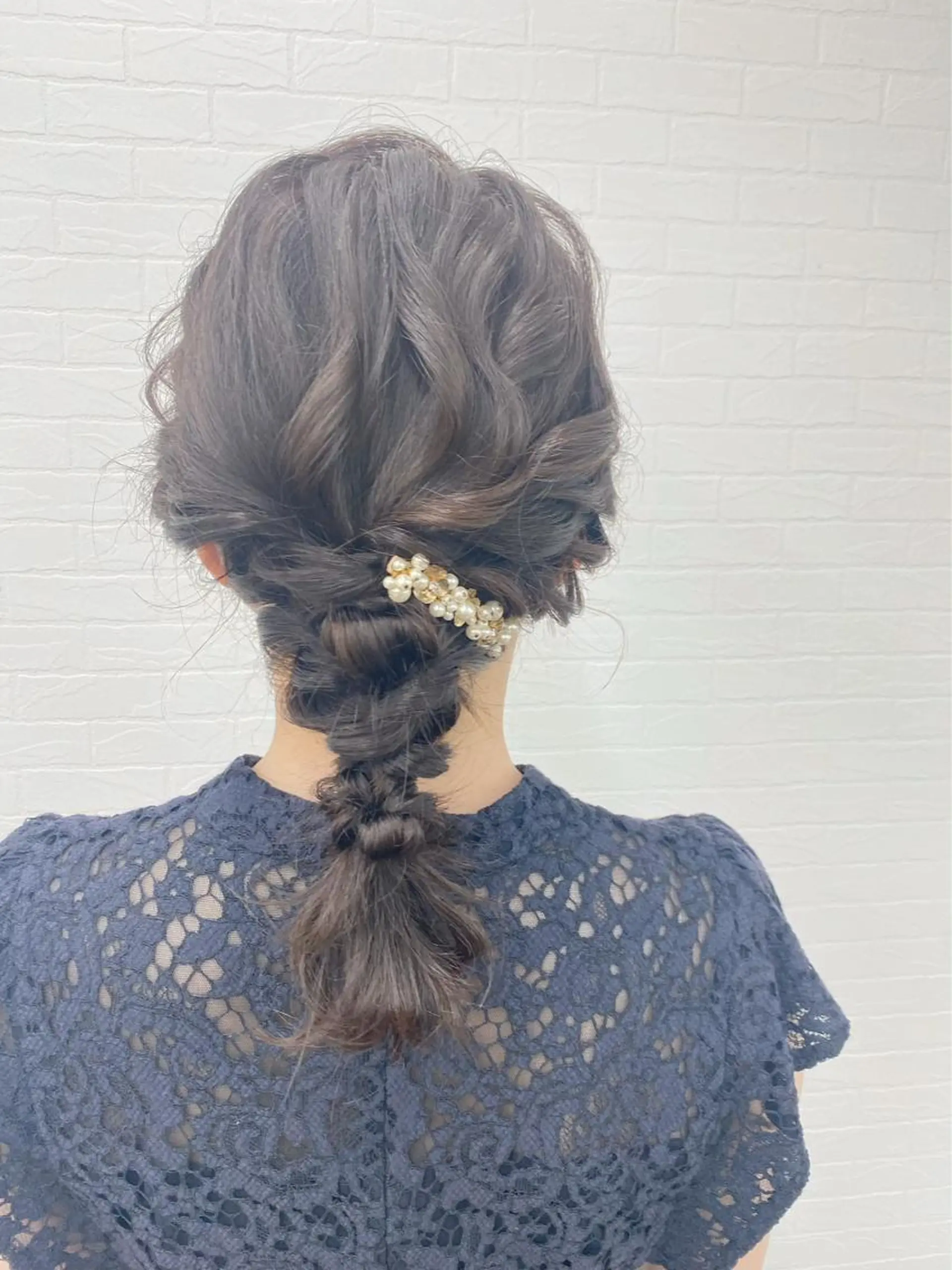 ミディアム ヘアアレンジ ヘアセット GRANLUSSO 〜グランルッソ駅前店所属・木口 嘉美のヘアスタイル