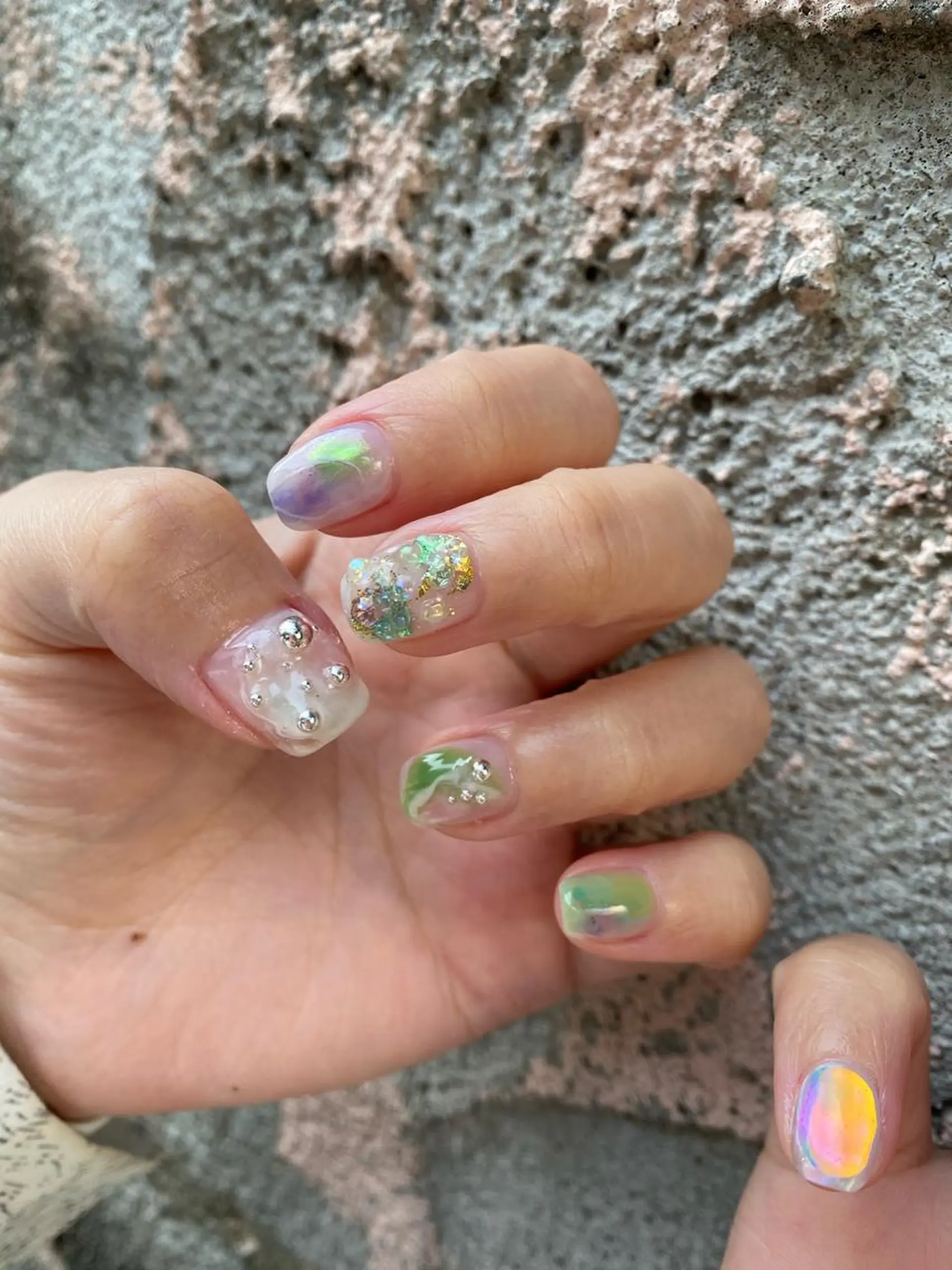 ネイル ニュアンスネイル 🌼大西洋子 laughl🌼のネイルデザイン