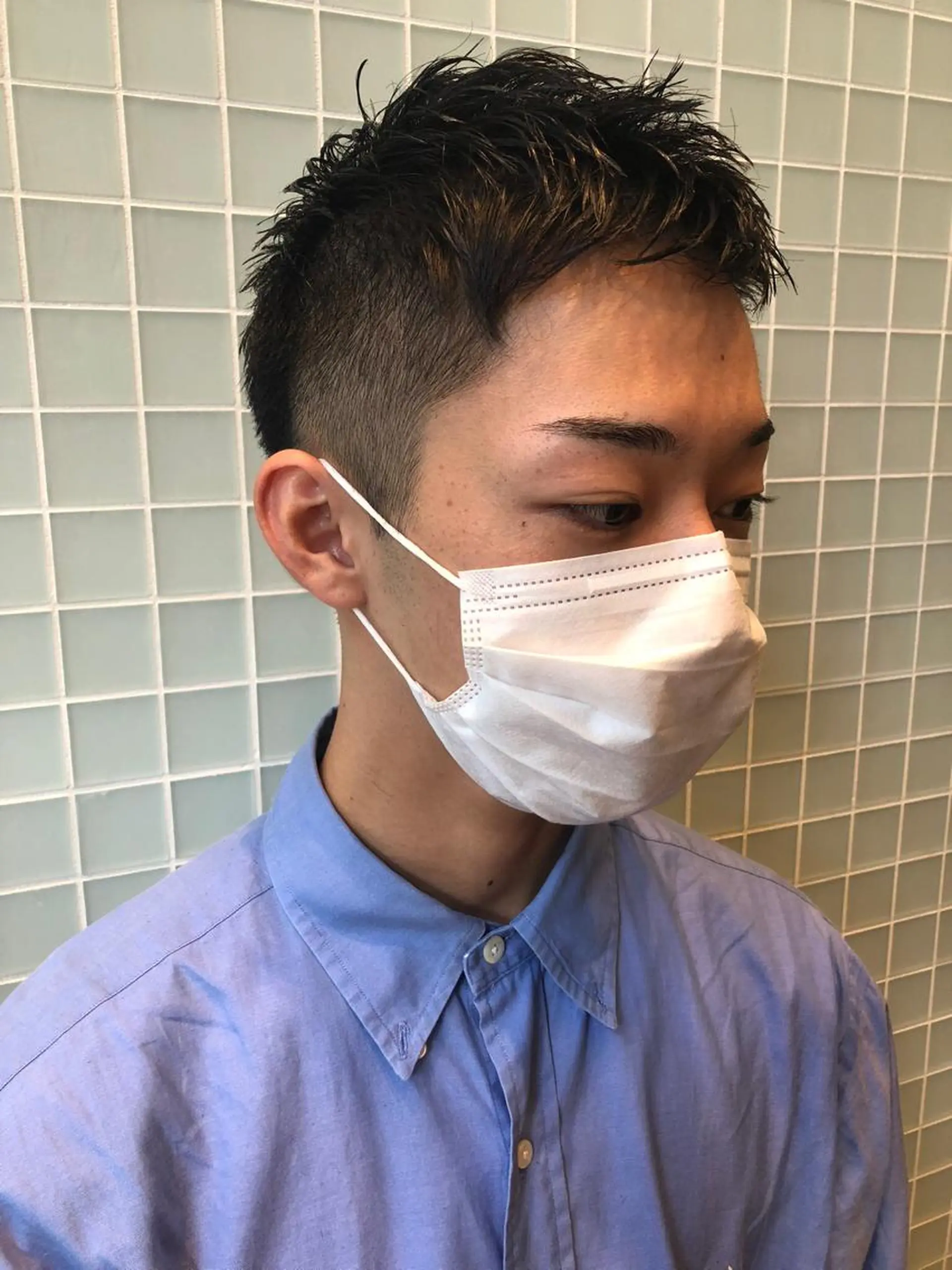 メンズ メンズベリーショート 佐伯 凌太郎のヘアスタイル