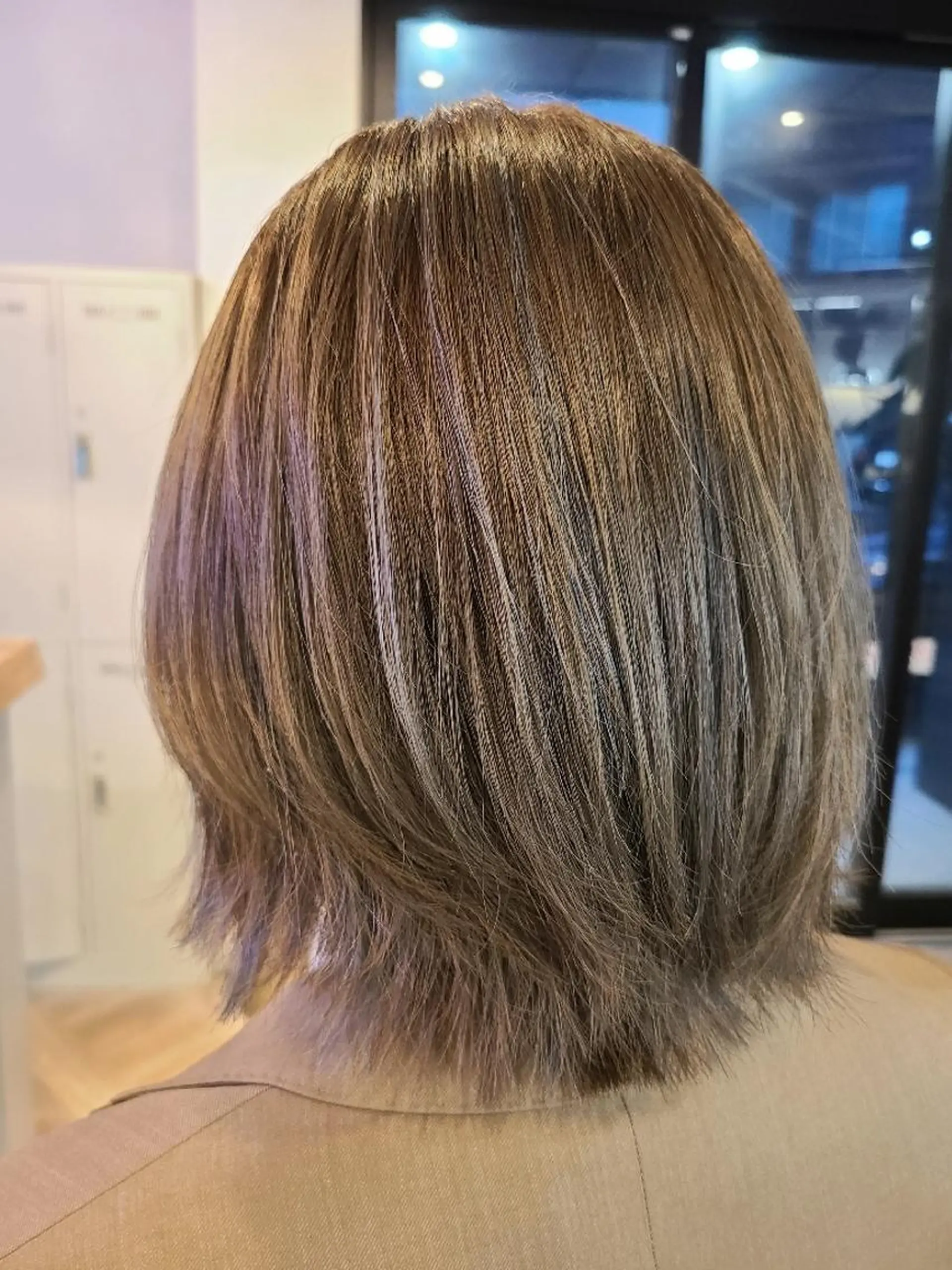 ショート カラー アッシュ アッシュグレー アッシュグレージュ グレージュ ハイライトカラー カヤノ ミサキ𓇼𓆉 のヘアスタイル