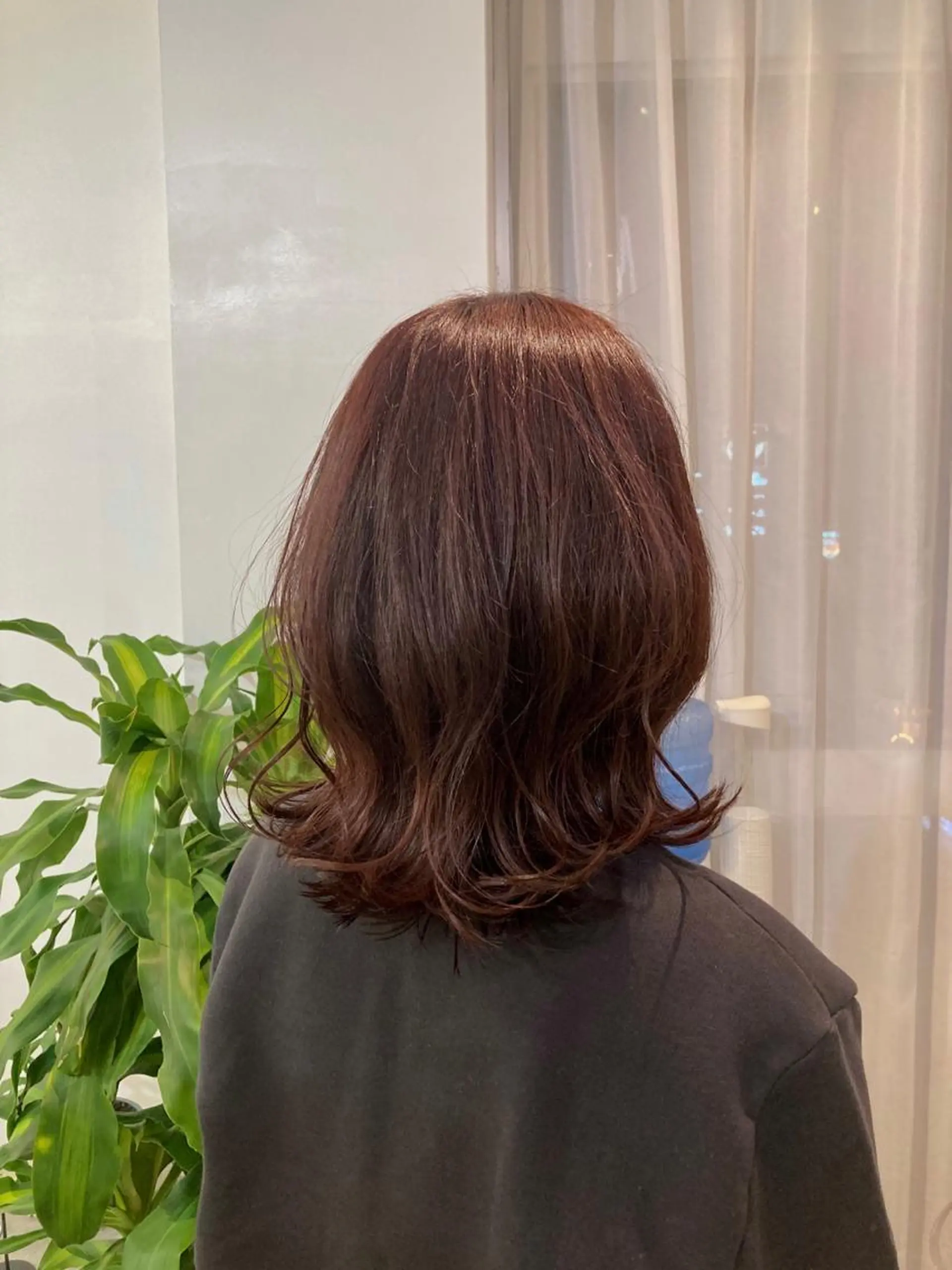 カラー カシス ヘアカラー wawa miu🌷のヘアスタイル