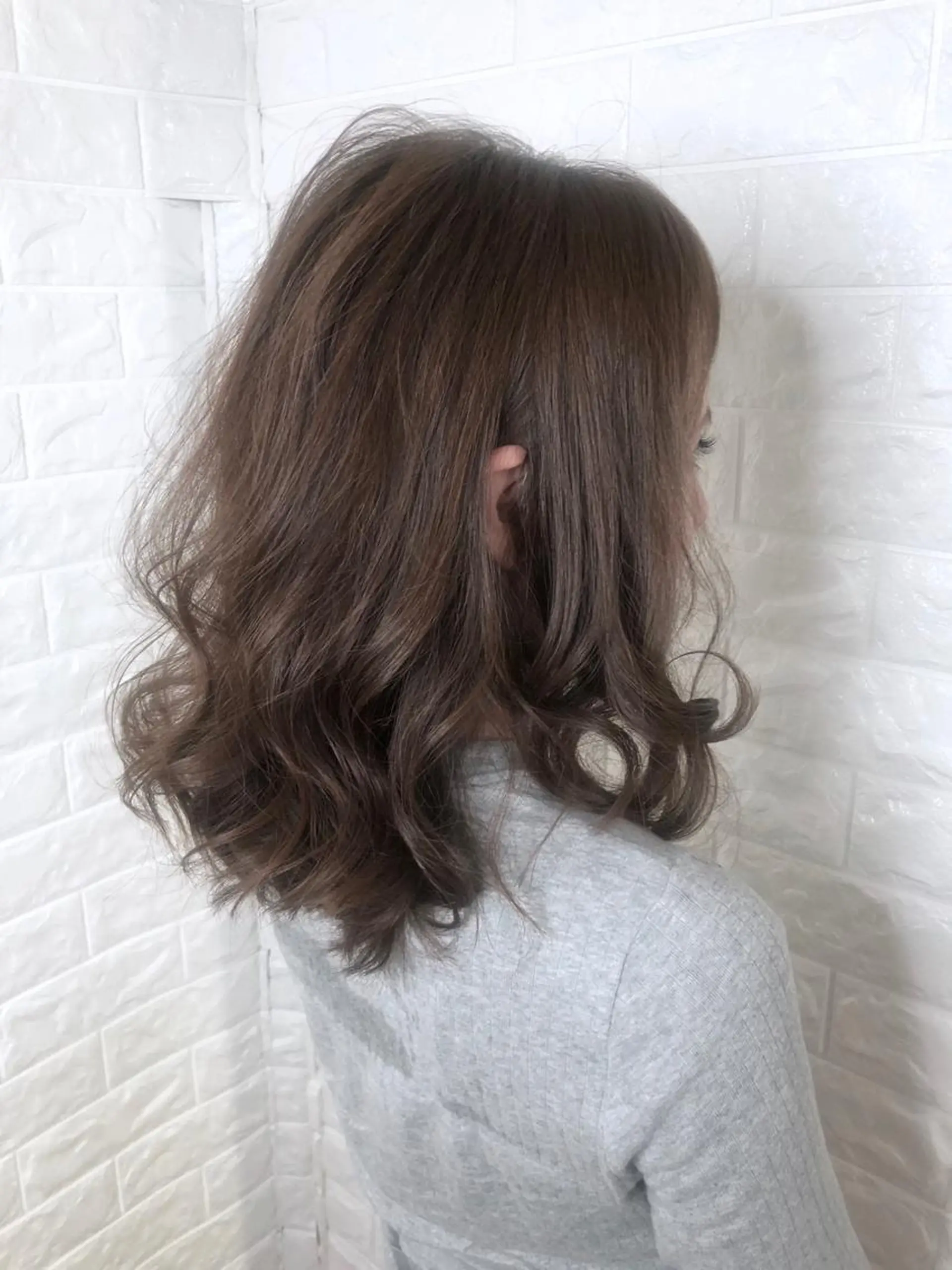 ミディアム カット ヘアカラー 縮毛矯正/髪質改善 主税巧一のヘアスタイル