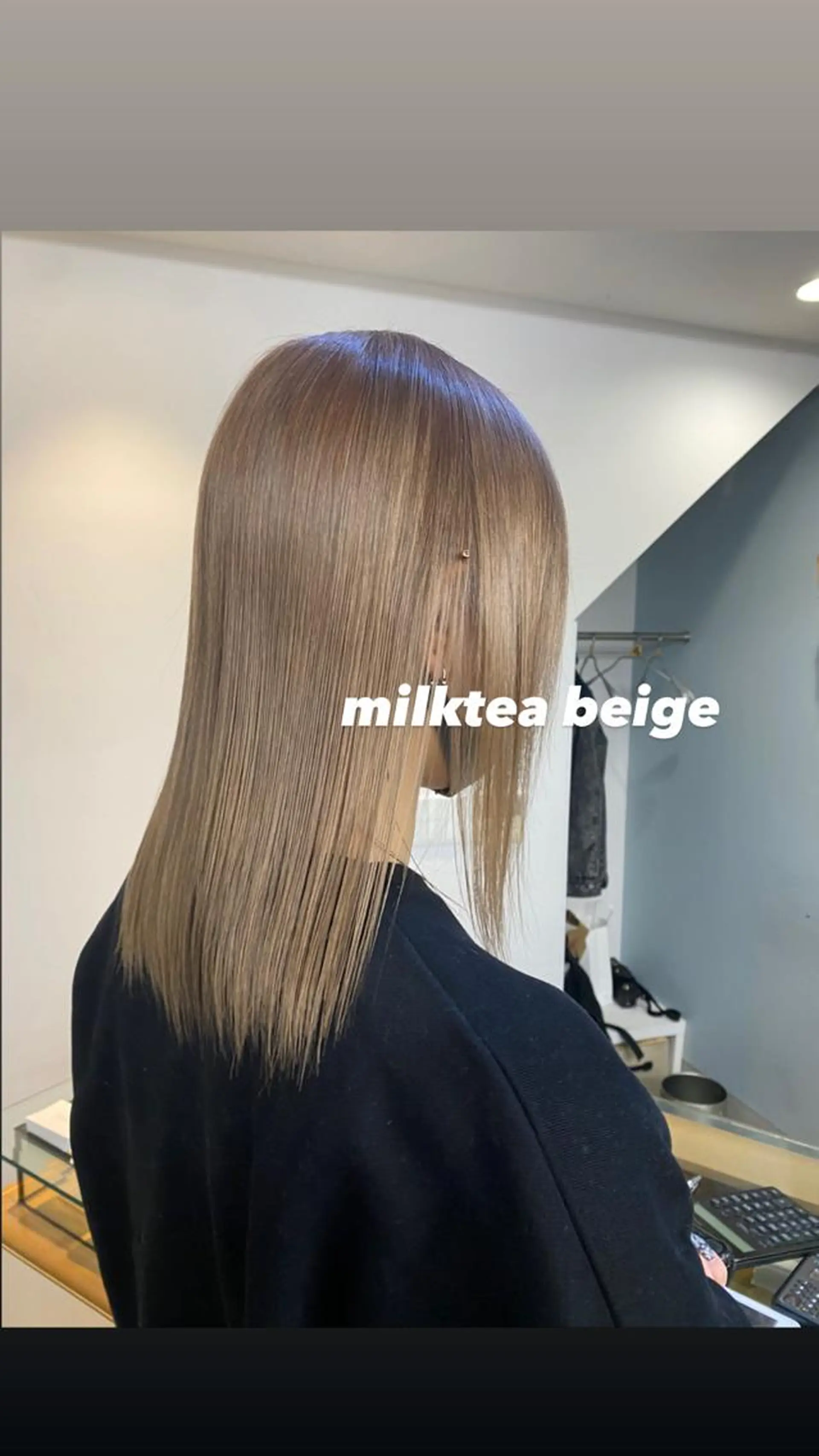 ミディアム tomoe 艶カラー💗🪽のヘアスタイル