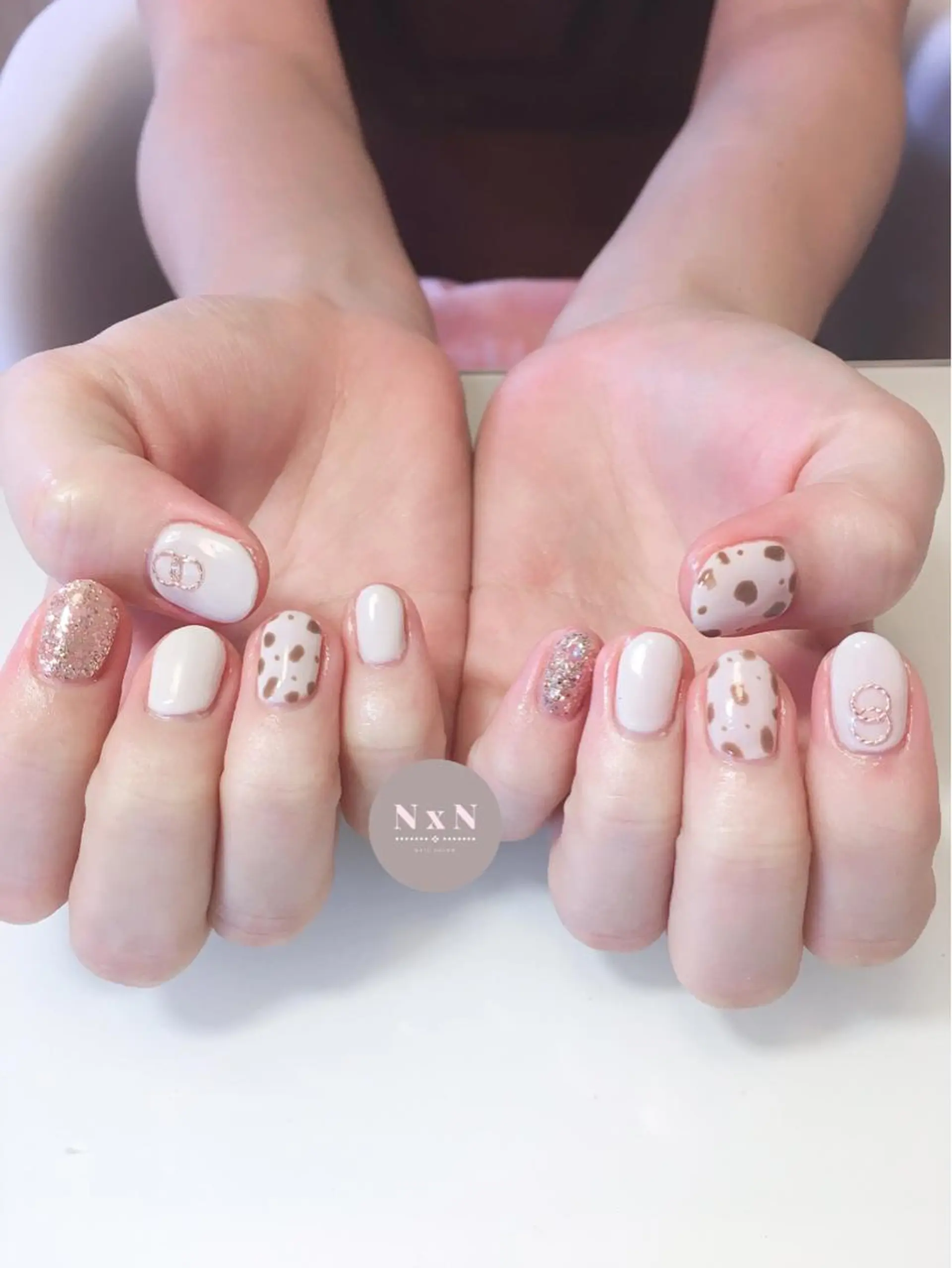 ネイル ジェルネイル ぷっくりネイル nail salon N×Nのネイルデザイン