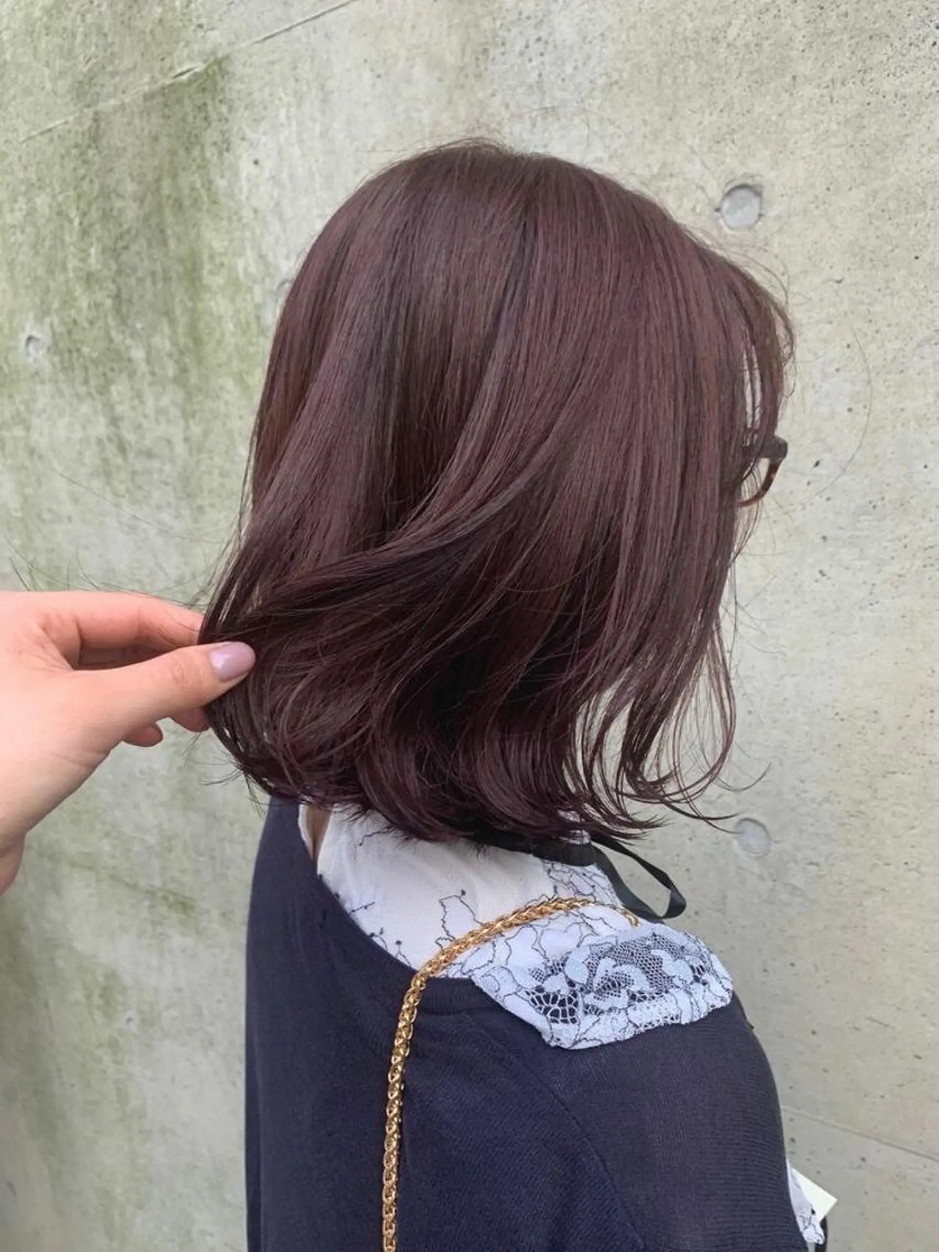 ミディアム ヘアカラー 佐藤 将斗のヘアスタイル