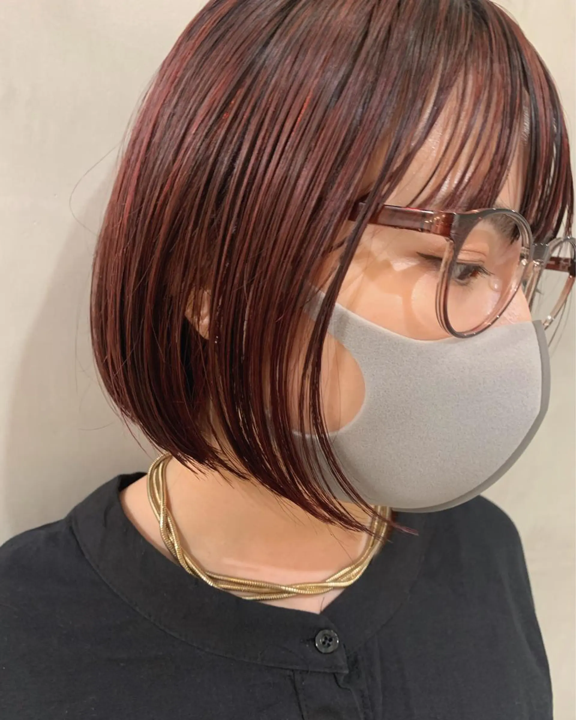 ショート カラー 優 作のヘアスタイル