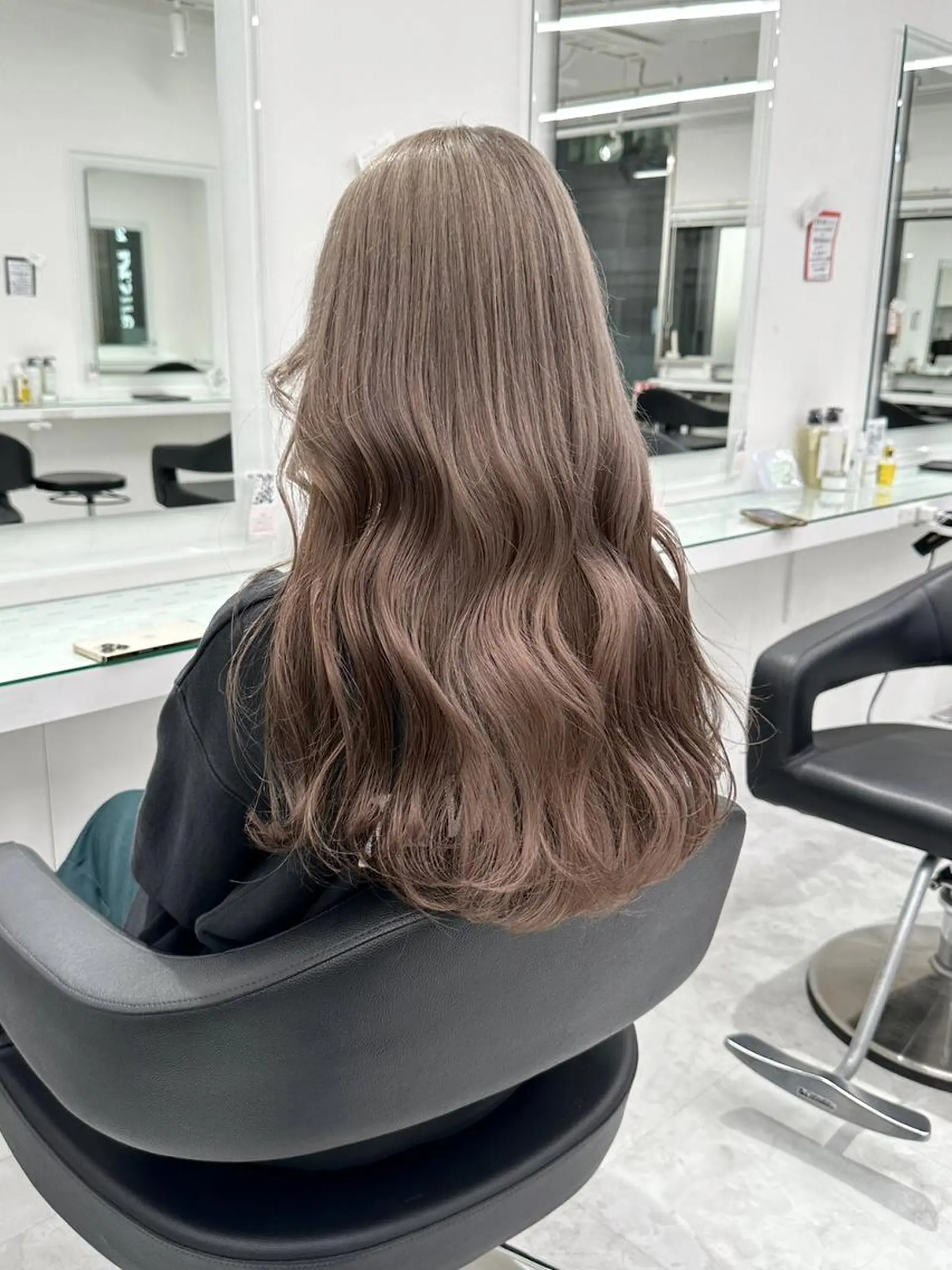 カラー ロング ♡ダブルカラー♡ 透明感カラー♡AIのヘアスタイル
