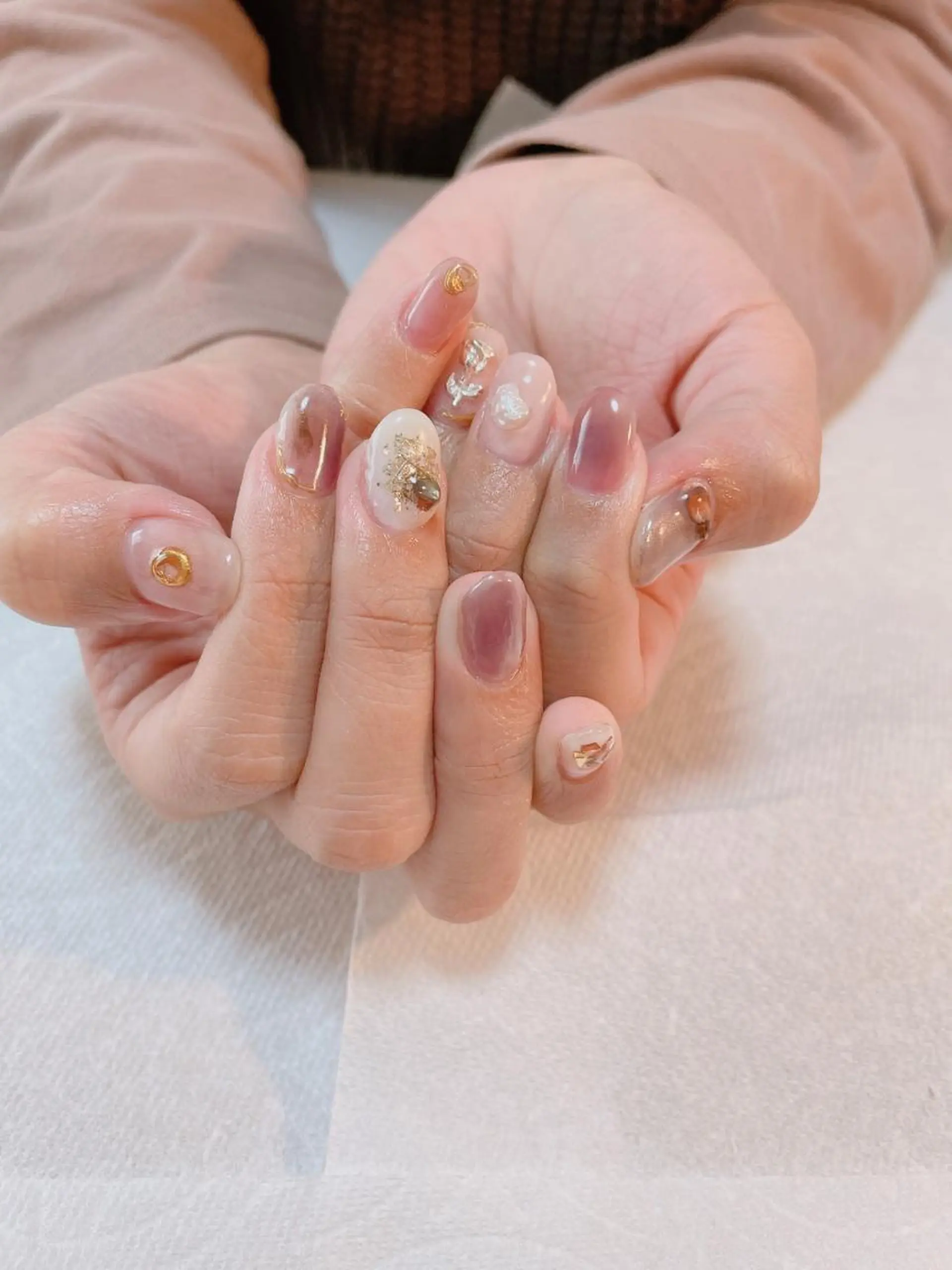ネイル ハンドネイル nakamoto yuukaのネイルデザイン