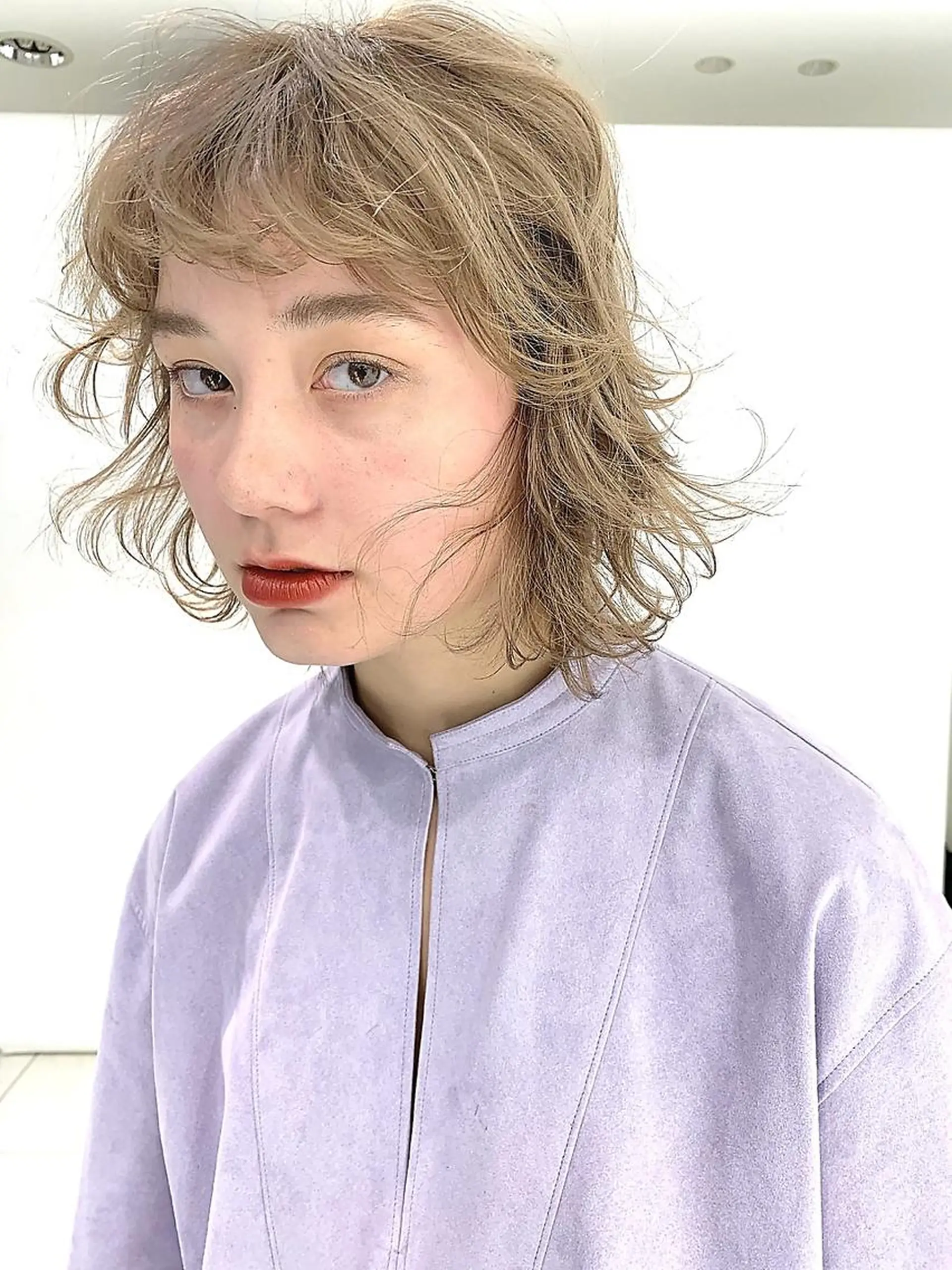 ショート パーマ she.by五感鷹匠所属・櫛引 健太のヘアスタイル