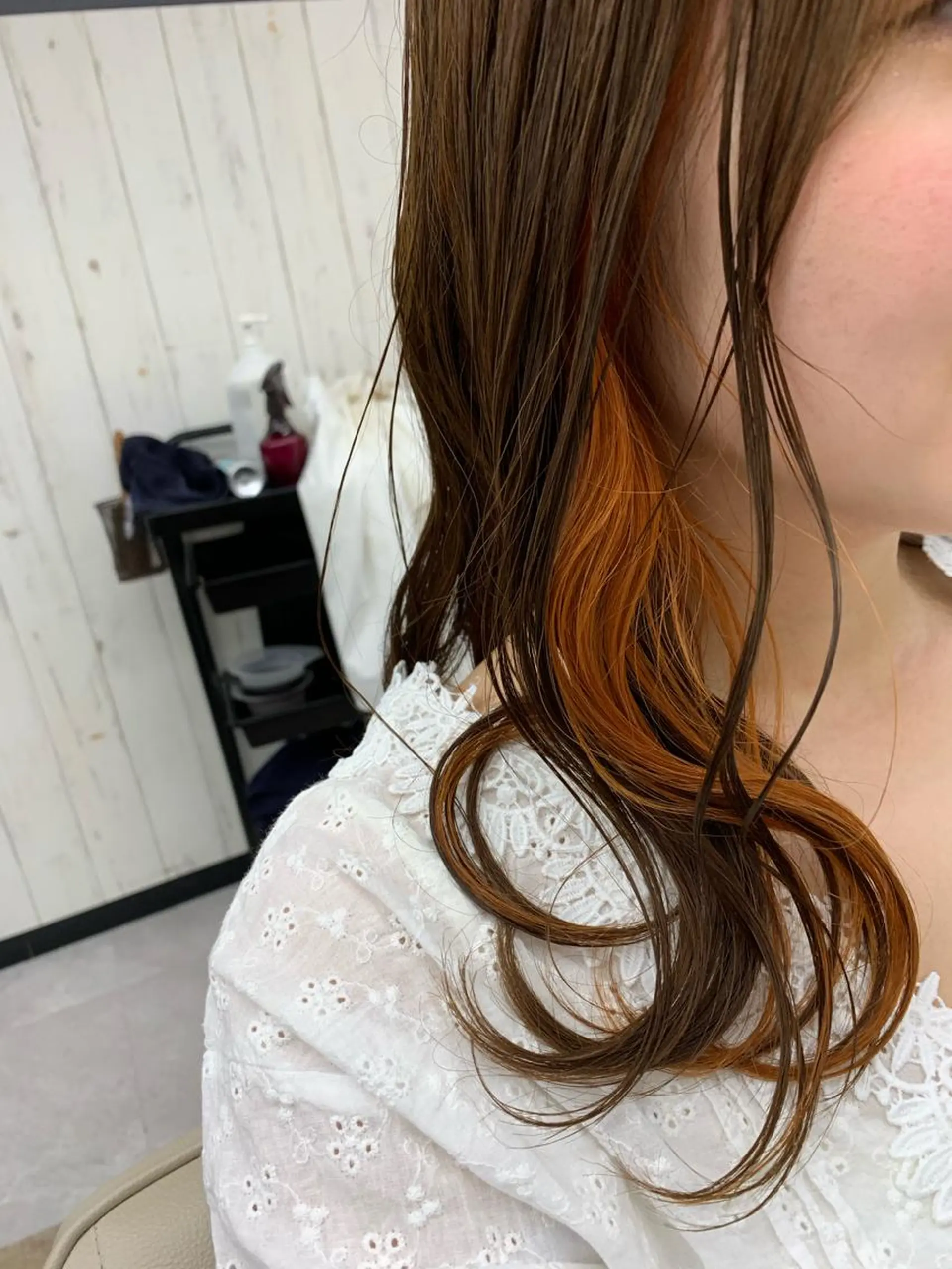 セミロング カラー バレイヤージュ ブリーチ ケアブリーチ ダブルカラー ハイライトカラー 【🫧美髪艶髪】 🎖️MARIAのヘアスタイル
