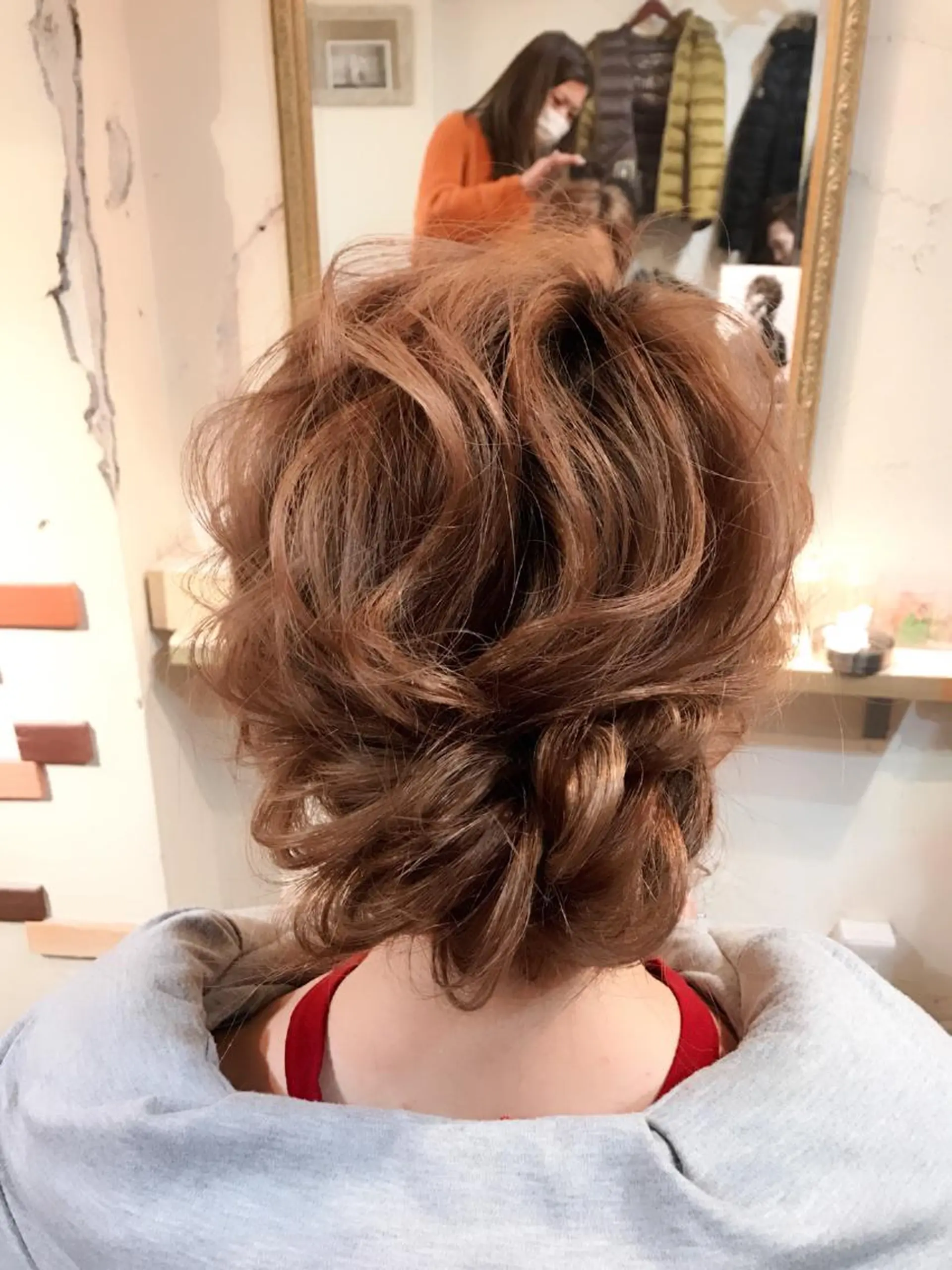 セミロング ヘアアレンジ 【カメレオン】 上村 祥子のヘアスタイル